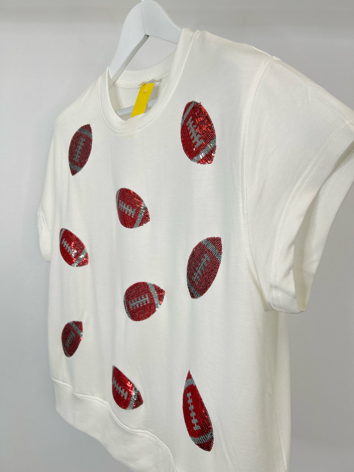 MARY SQUARE Size S White Women Top