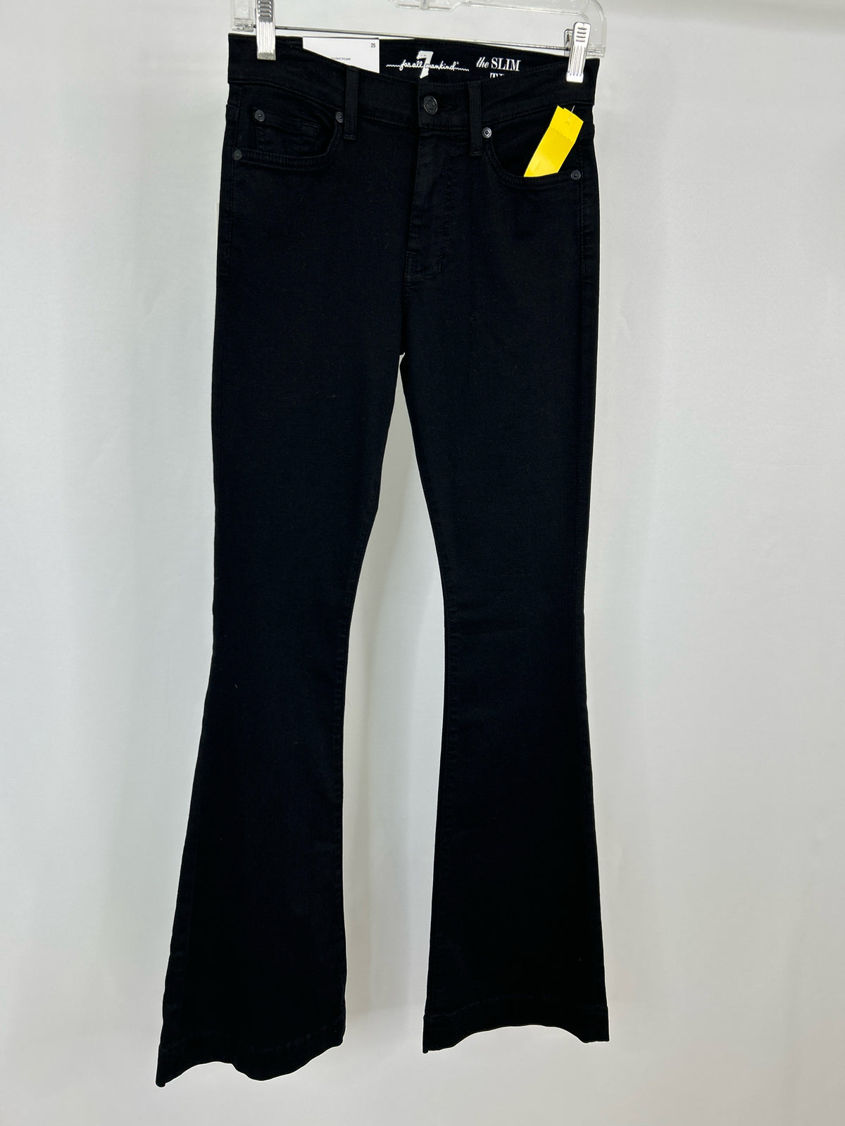 7 FOR ALL MANKIND Size 25/0 Black Women jeans