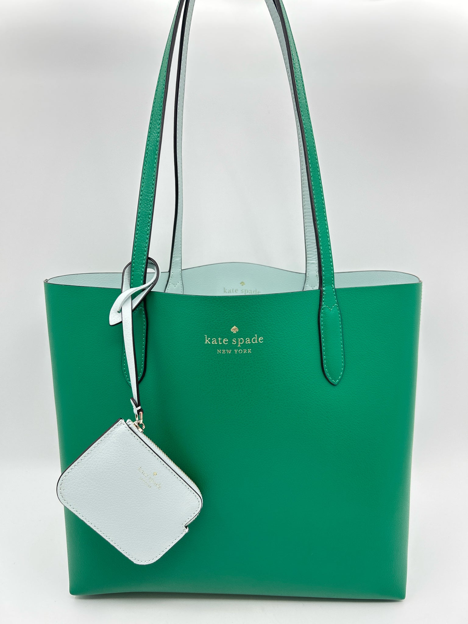KATE SPADE Green and Blue Women Tote