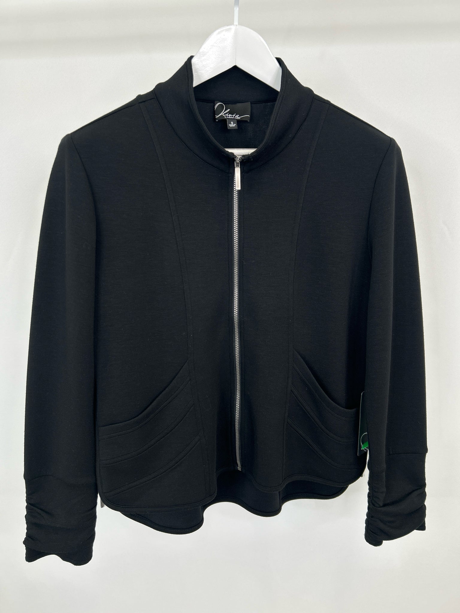 OLIVIA BY HABITAT CLOTHES Size S Black Women Jacket