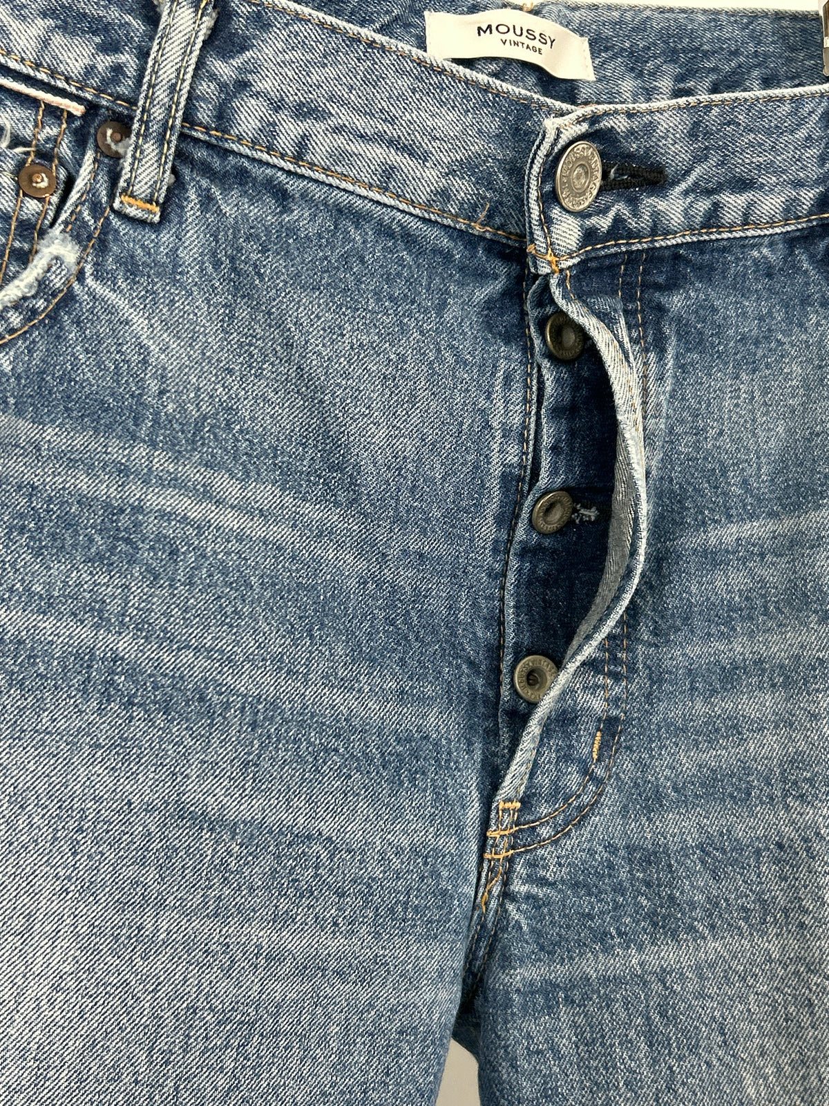Moussy Size L BLUE DENIM Women jeans