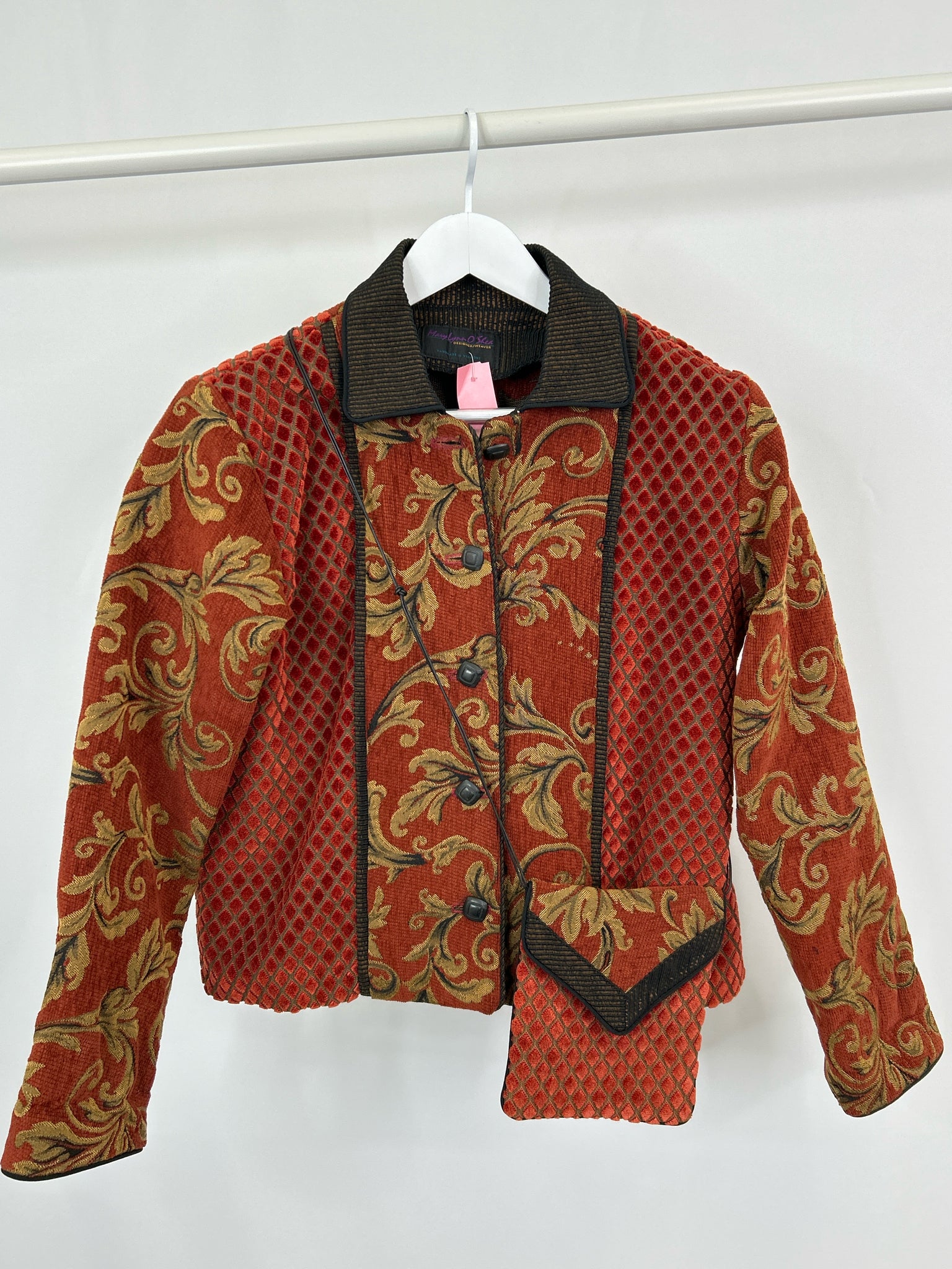 Mary Lynn O'Shea Size M Burnt Orange Women Jacket