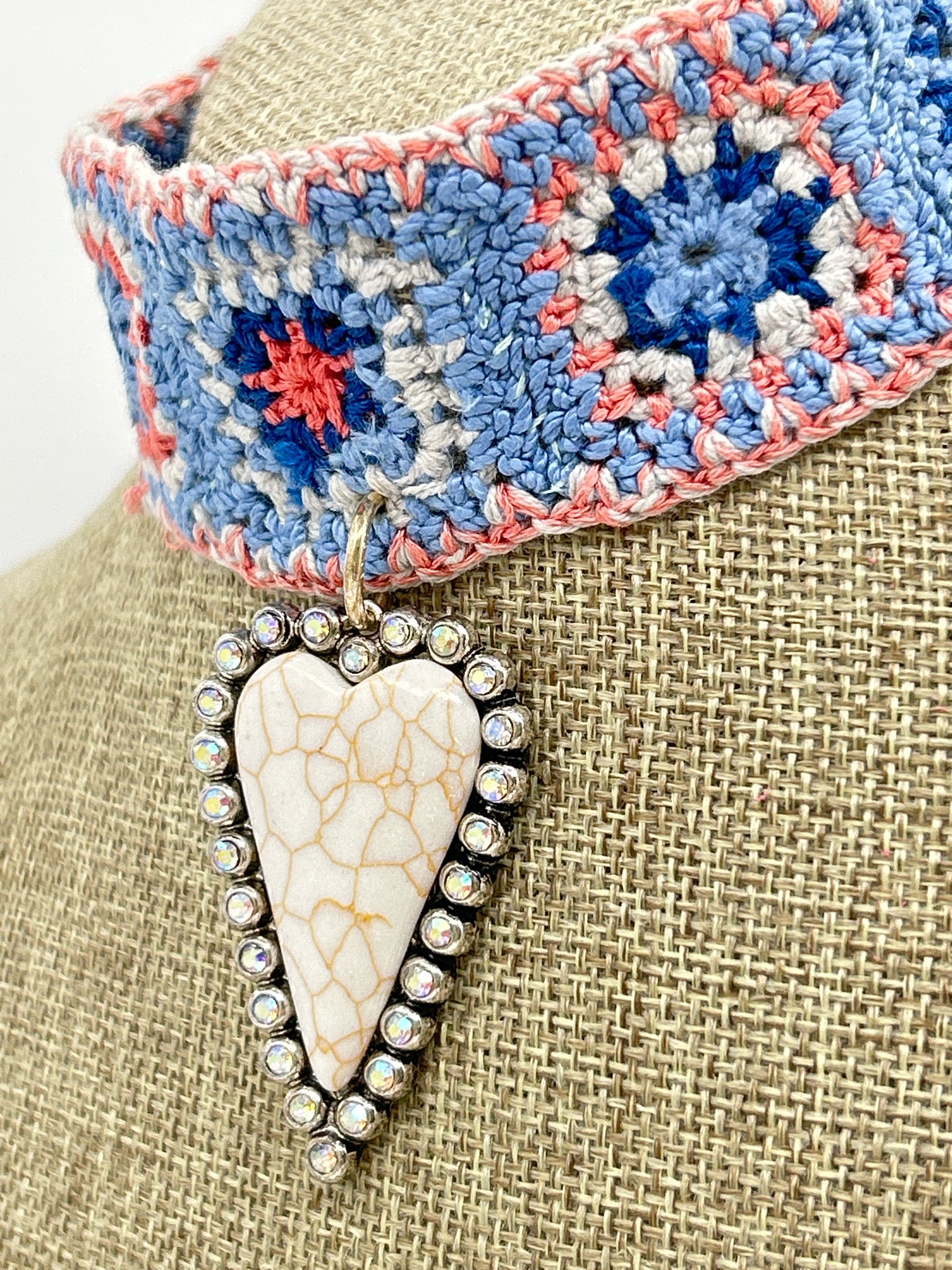 GYPSY SOUTH NWT BLUE AND PINK Necklace