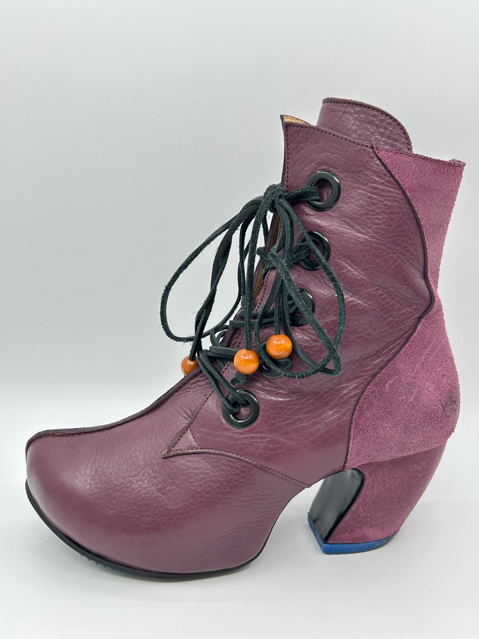 JOHN FLUEVOG Size 11.5 Purple Women Boots