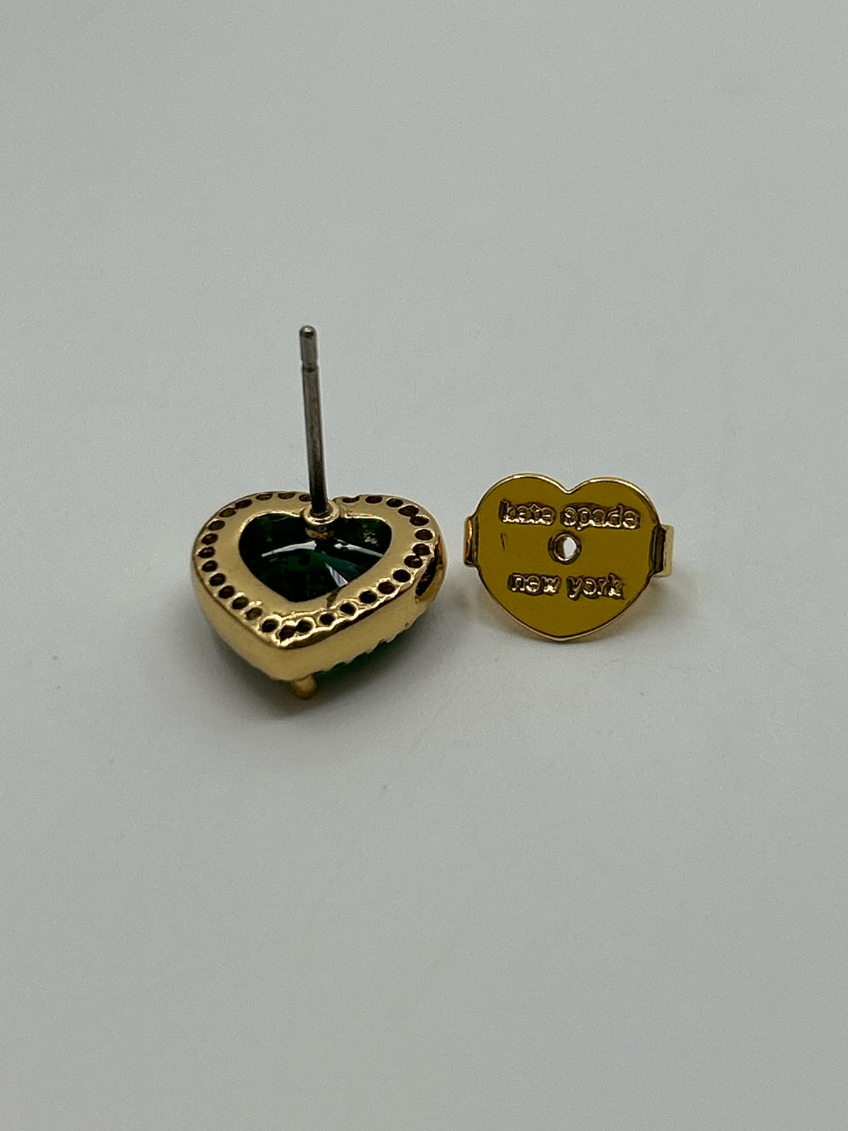 KATE SPADE GOLD AND GREEN Earrings