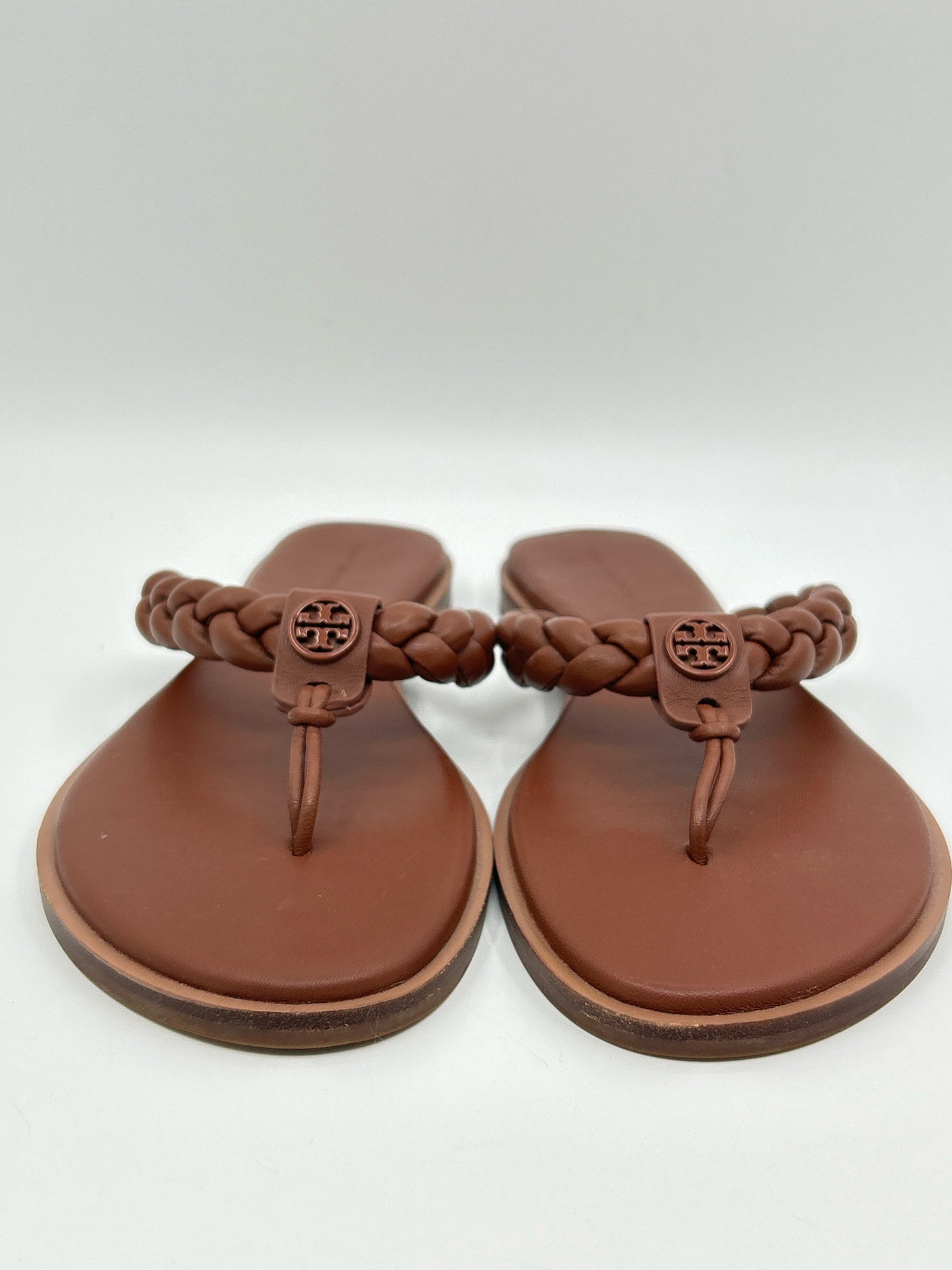 TORY BURCH Size 8.5M Brown Women Sandal