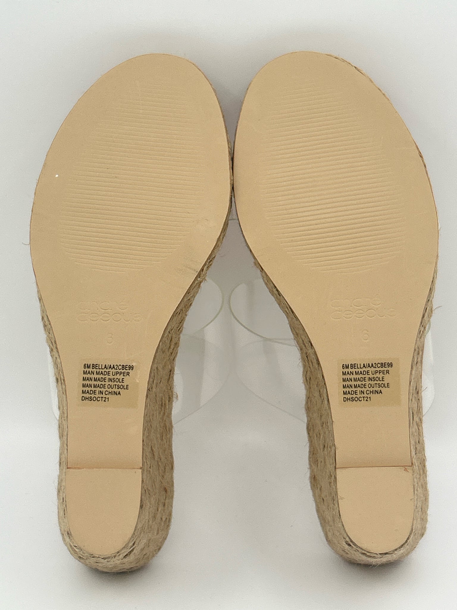 andre assoue Size 6 Tan Women Sandal