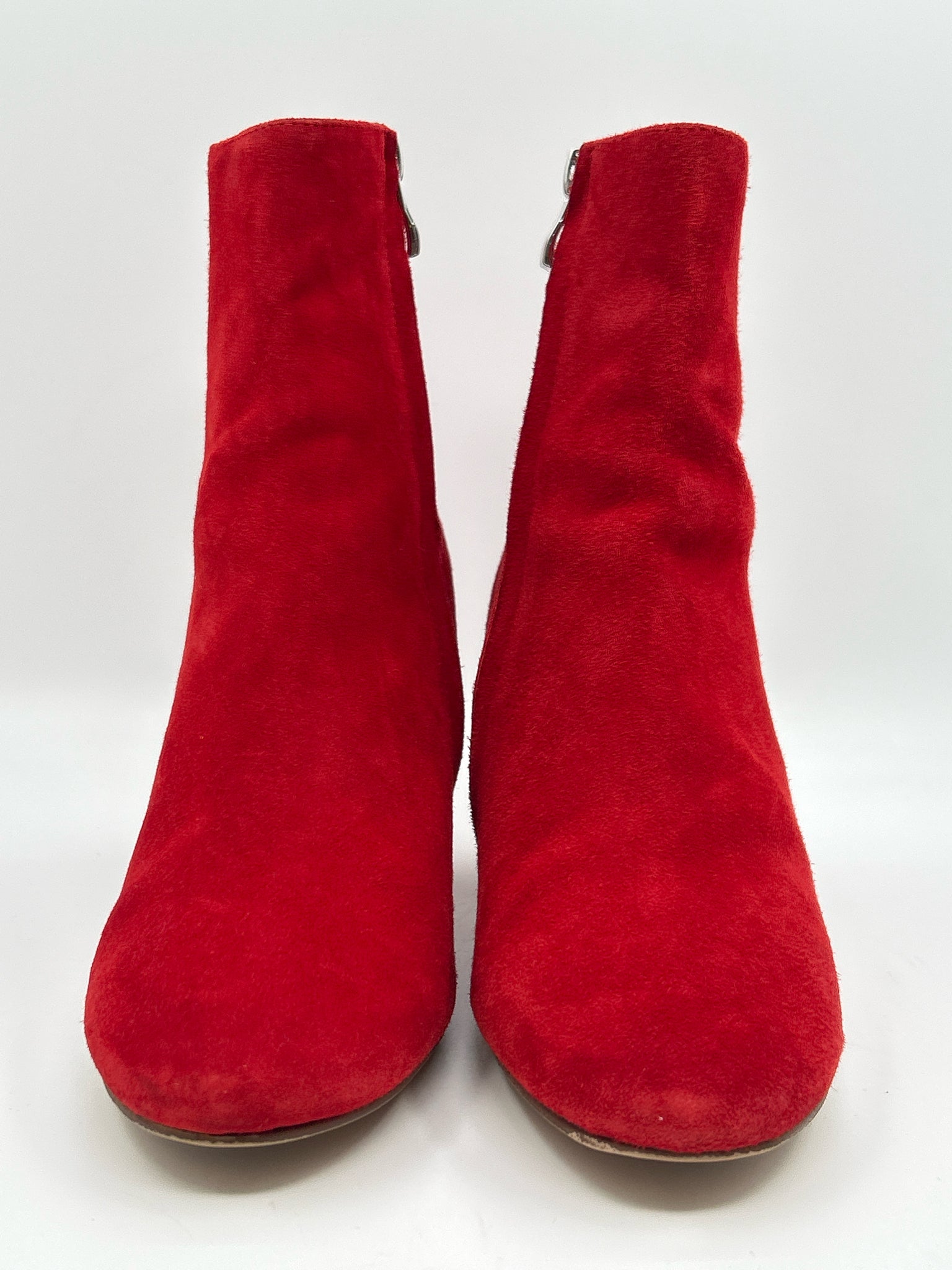 HALOGEN Size 8M Red Women Booties