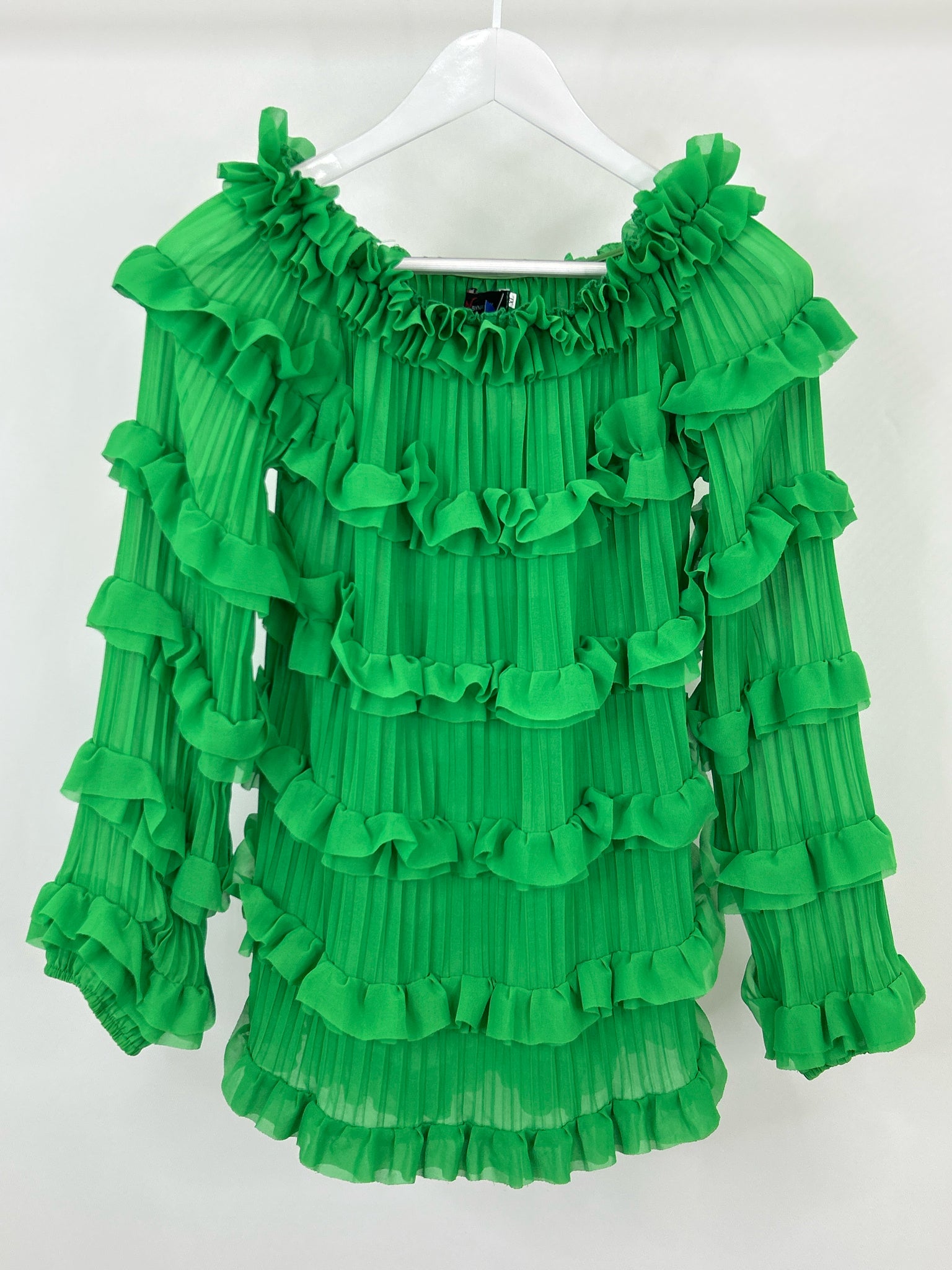 N BY NANCY Size XL Green Women Top