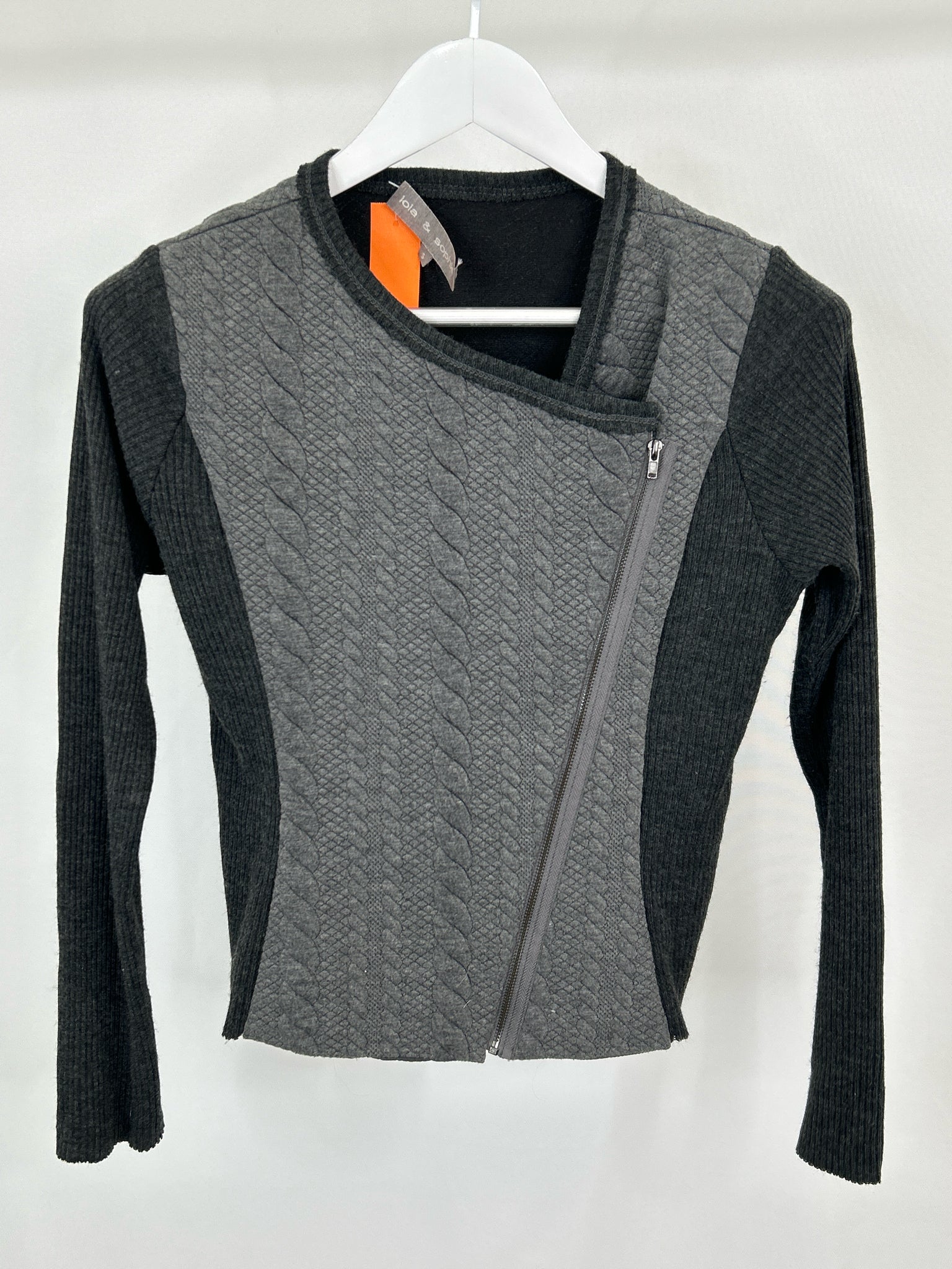 LOLA & SOPHIE Size S Charcoal Women Jacket