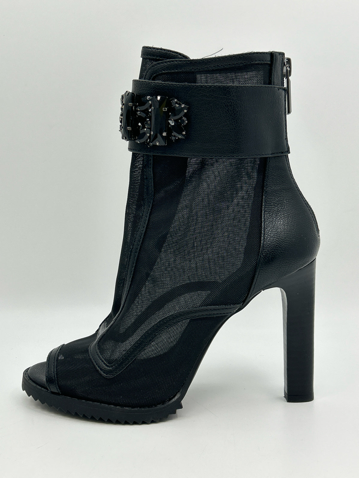 KARL LAGERFELD Size 7.5M Black Women Booties