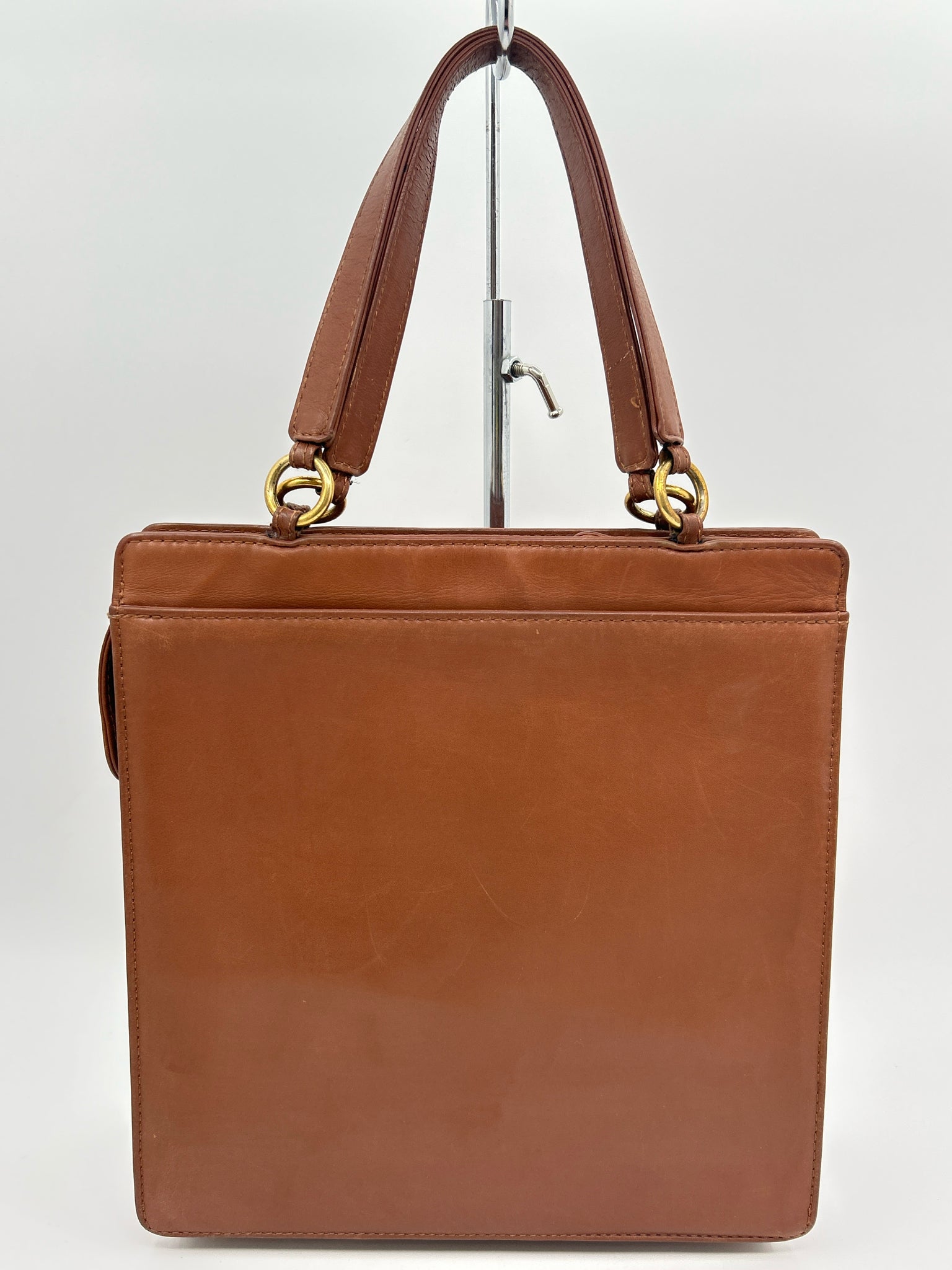CHANEL Vintage 1998 Brown Women Tote