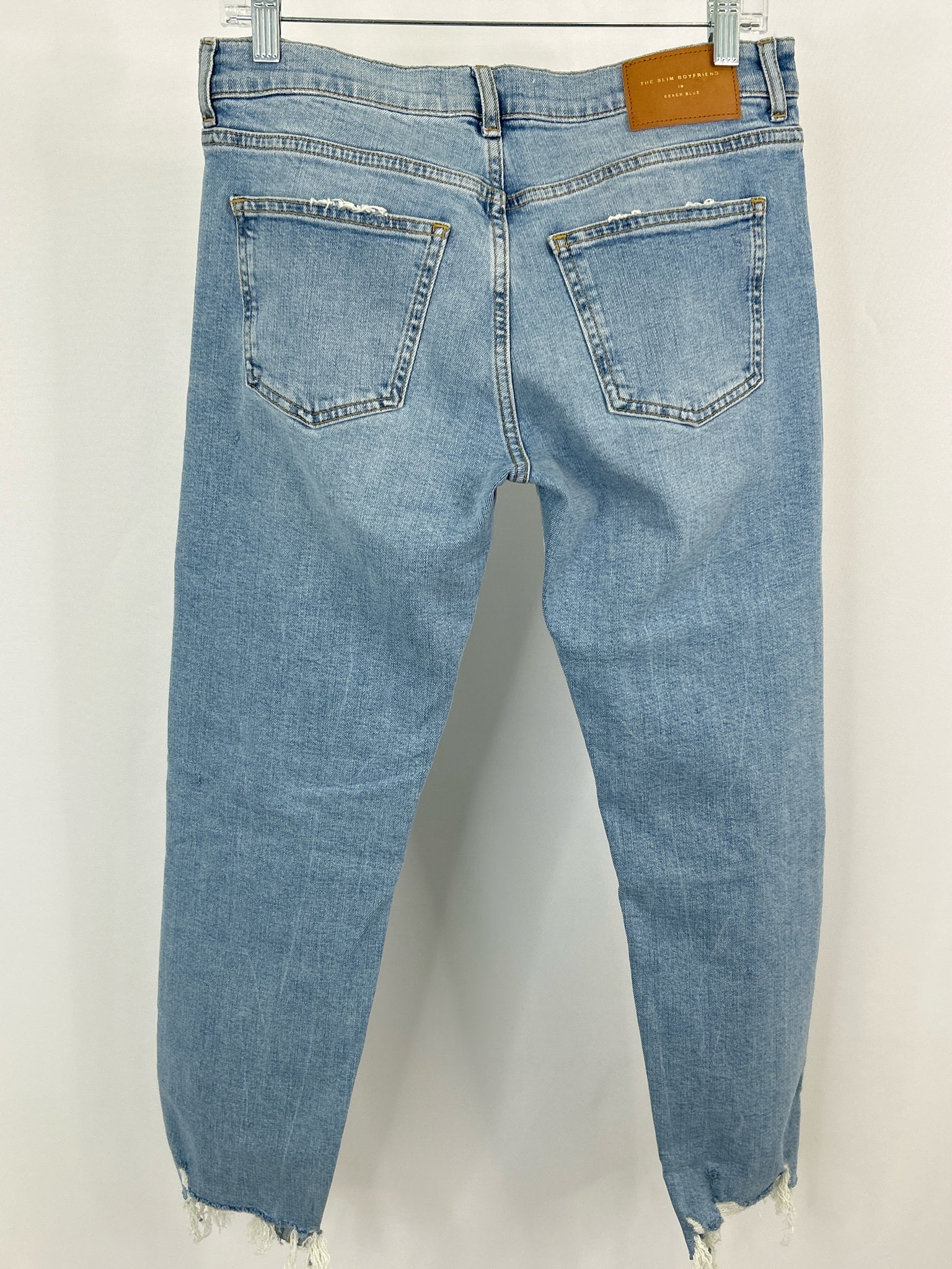 ZARA Size 6 BLUE DENIM Women jeans