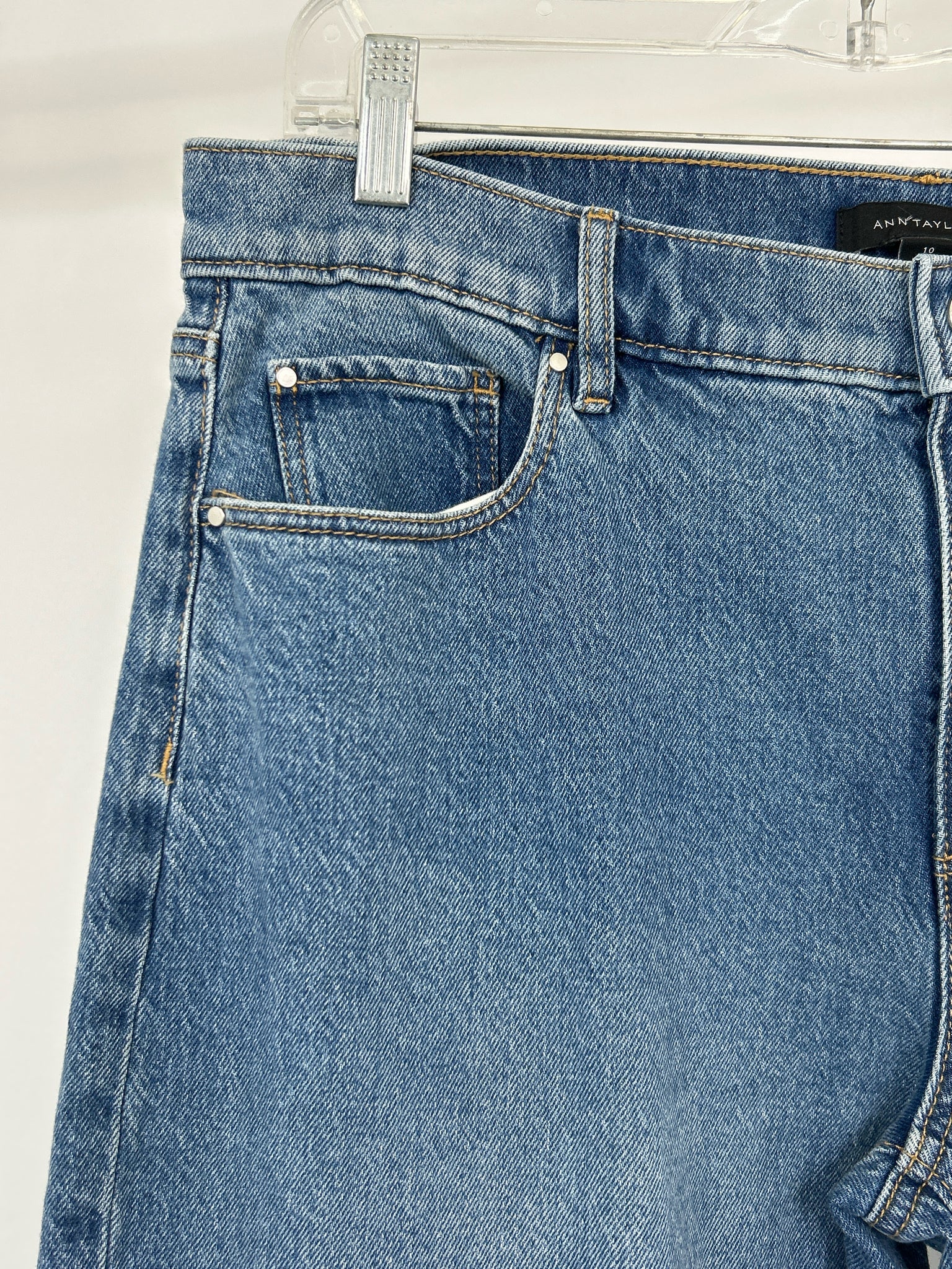 ANN TAYLOR Size 10 BLUE DENIM Women jeans