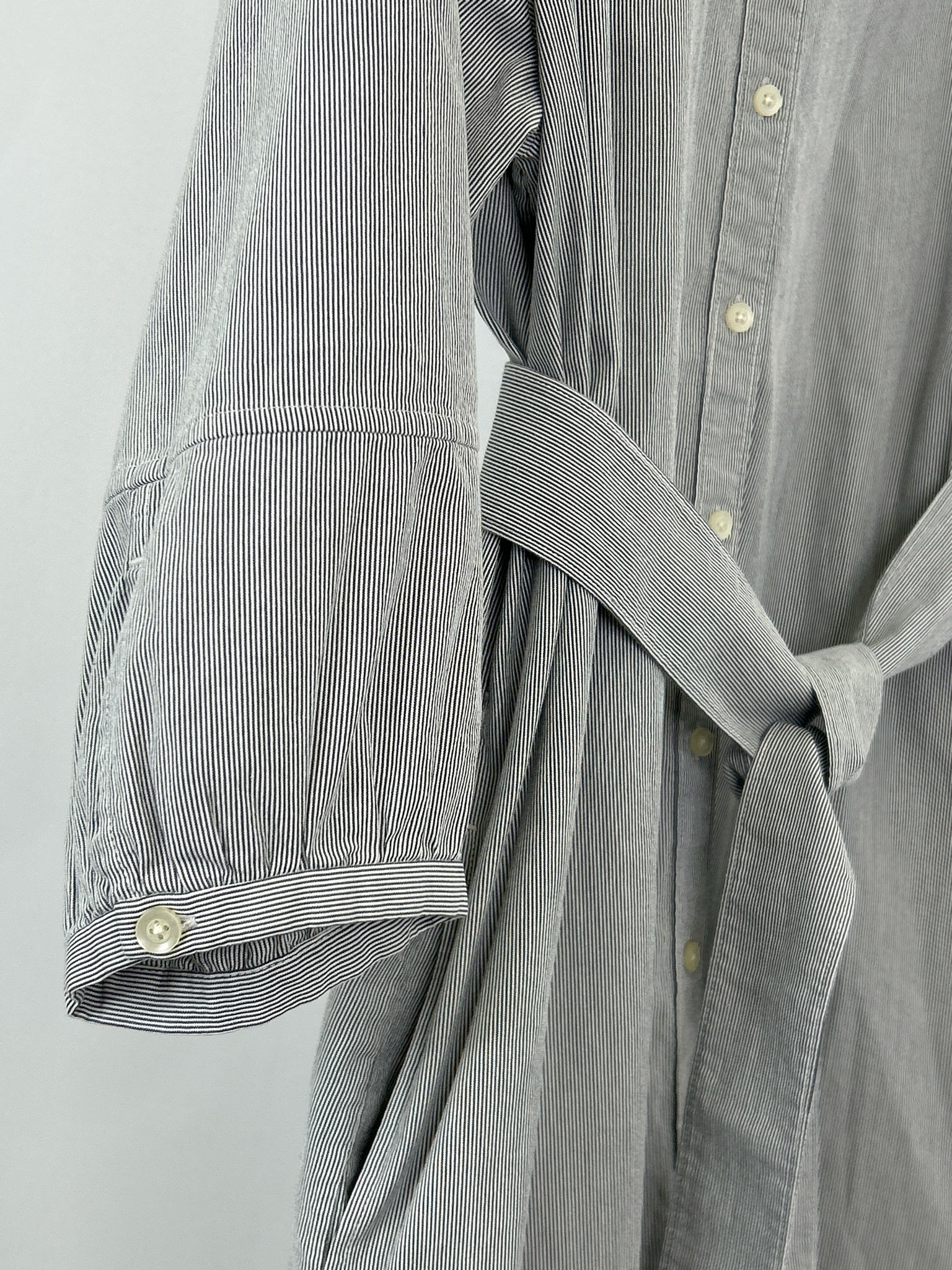 EVERLANE Size 12 NAVY STRIPED Women Dress
