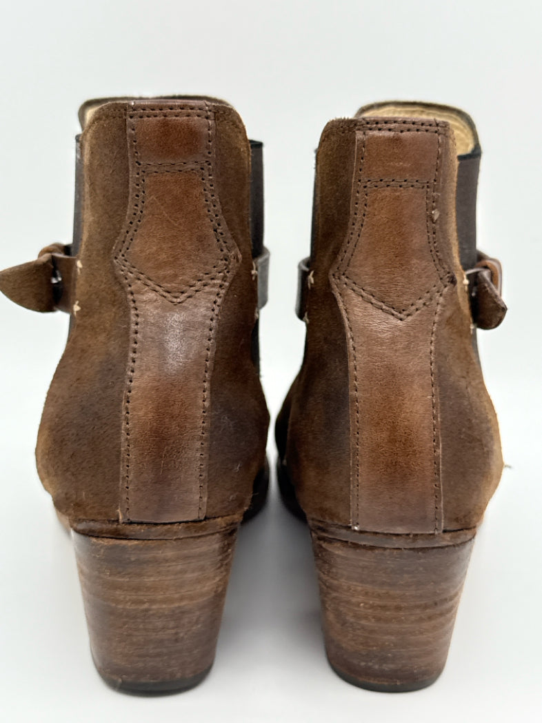 RAG & BONE Size 39/9 Brown Booties