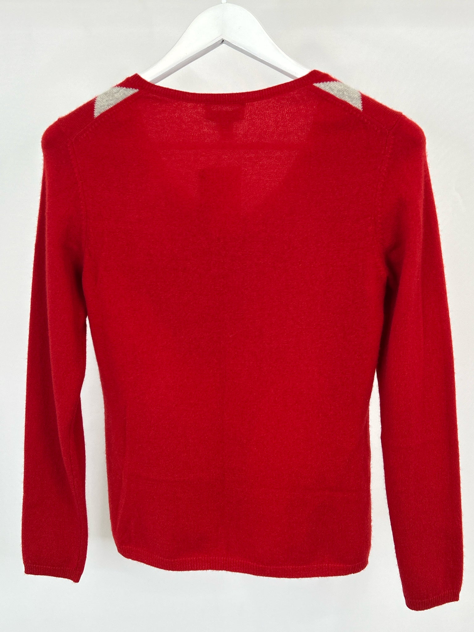 CHARTER CLUB Size S RED AND GREY Women Sweater