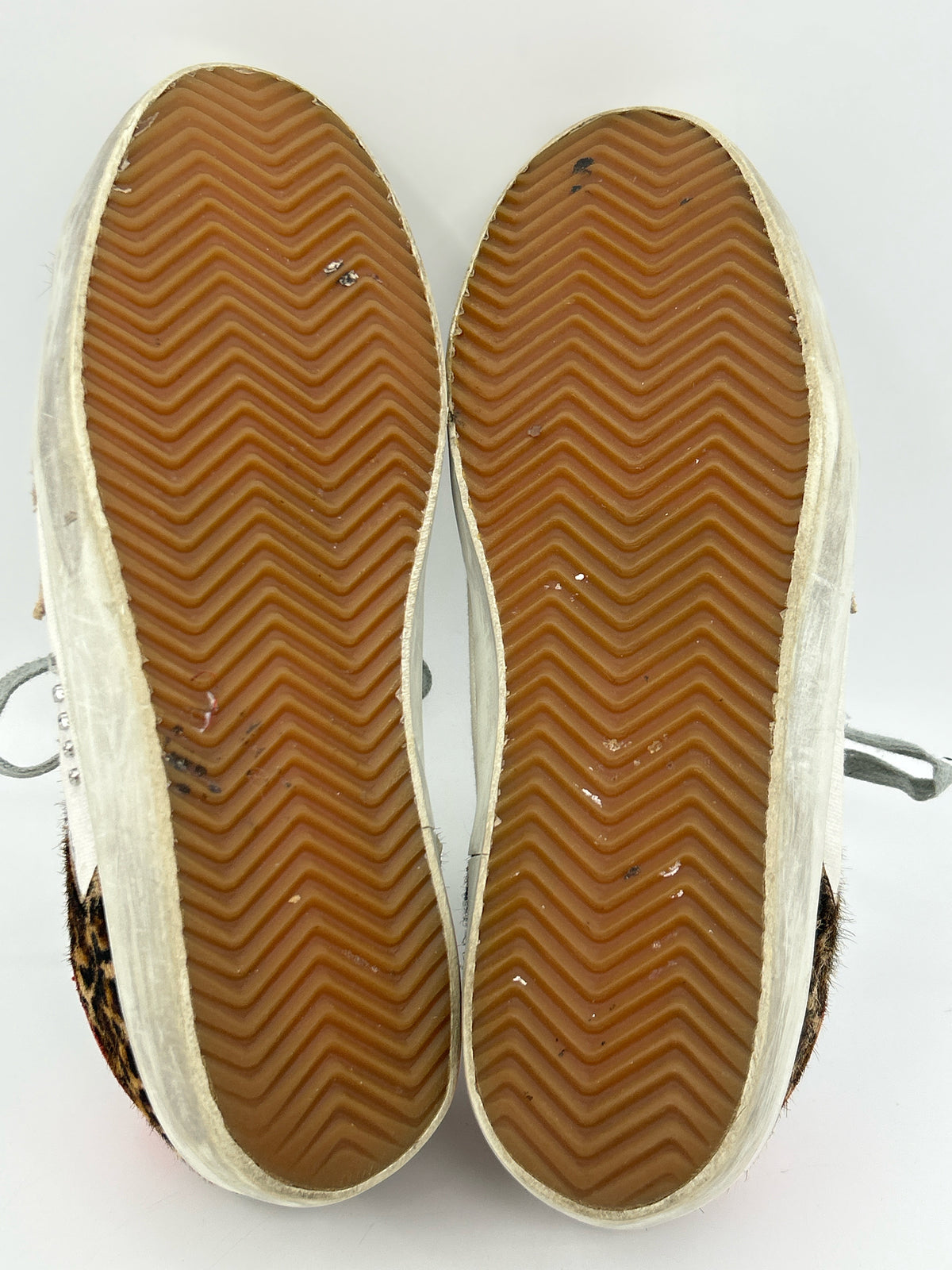 GOLDEN GOOSE Size 38 Animal Print Women Sneakers