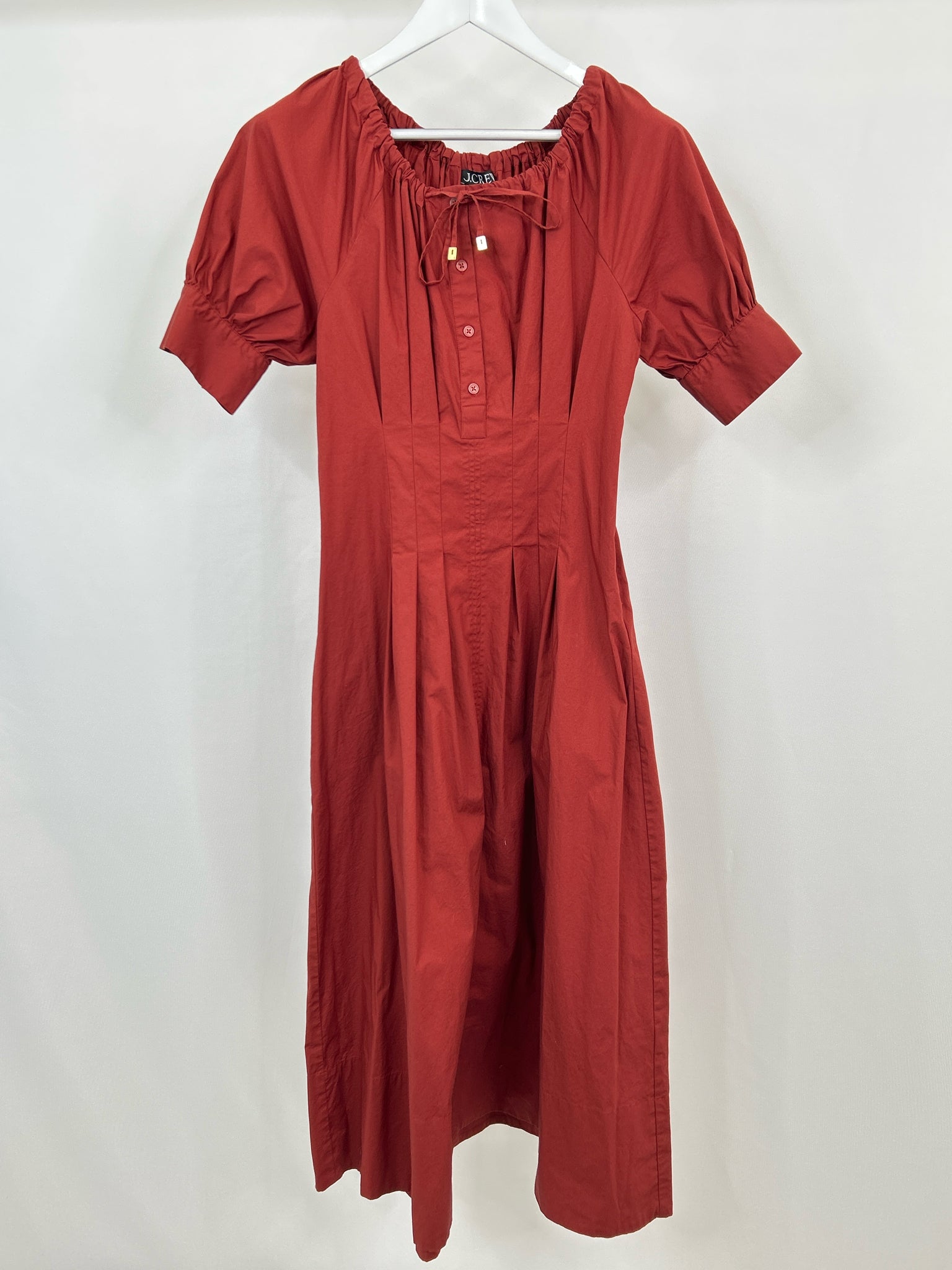 J.CREW Size 6 BRICK RED Women Dress