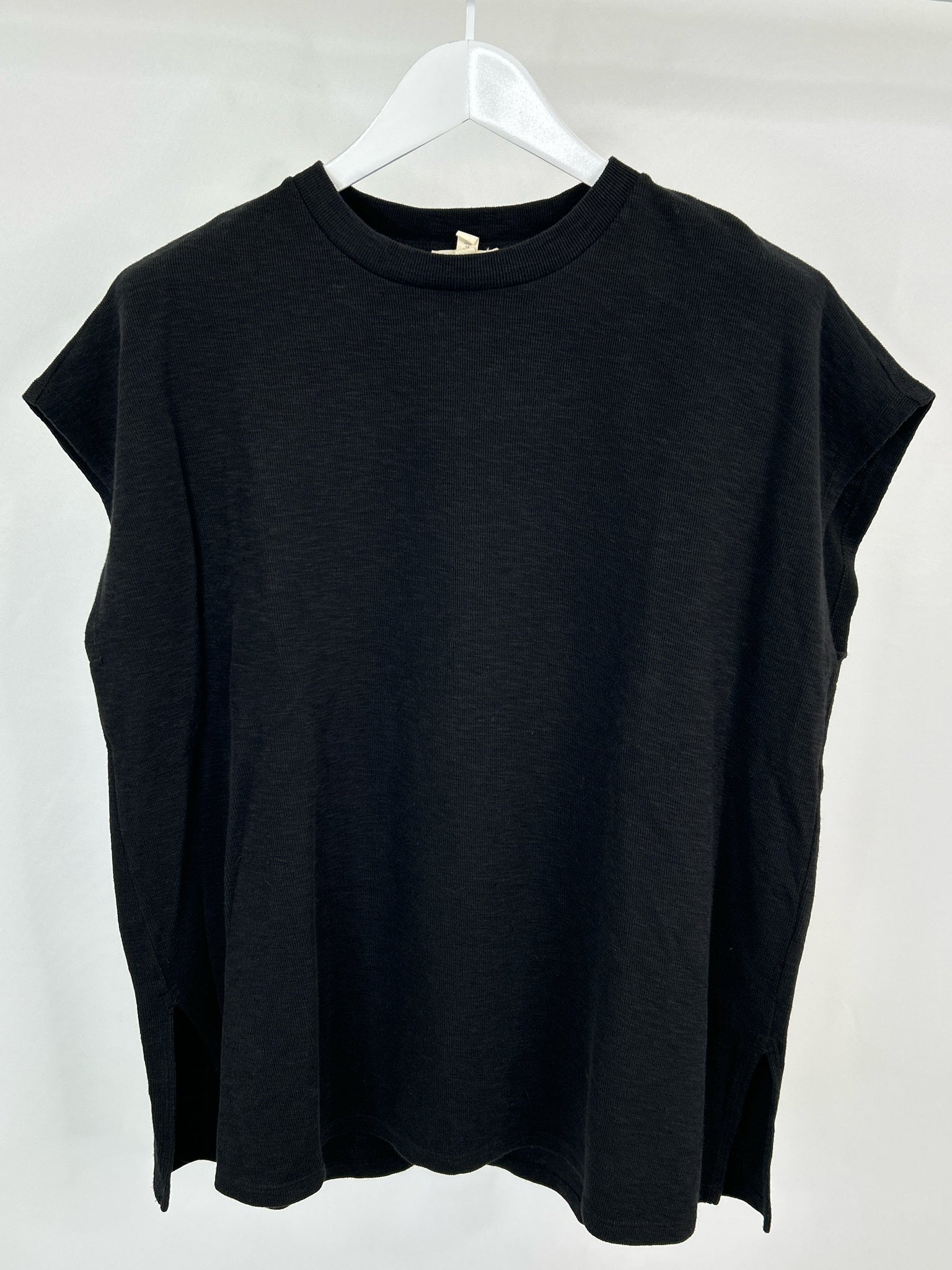 EILEEN FISHER Size M Black Women's Top