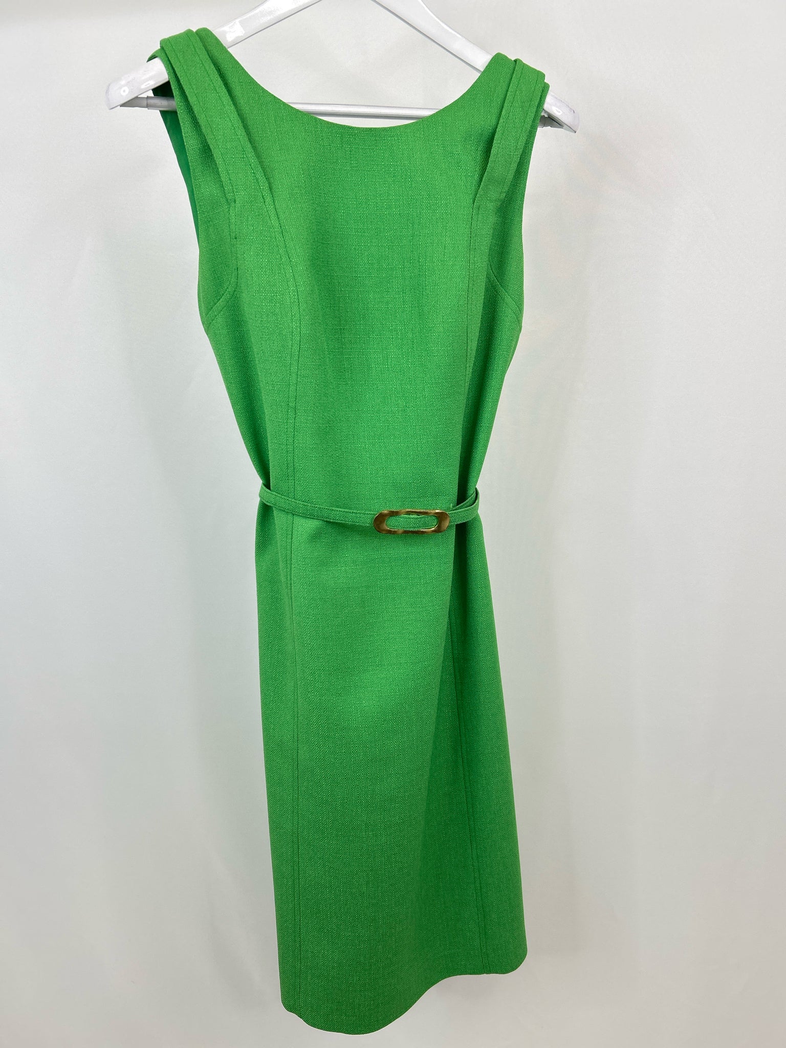 DAVID MEISTER Size 14 Kelly Green Women Dress