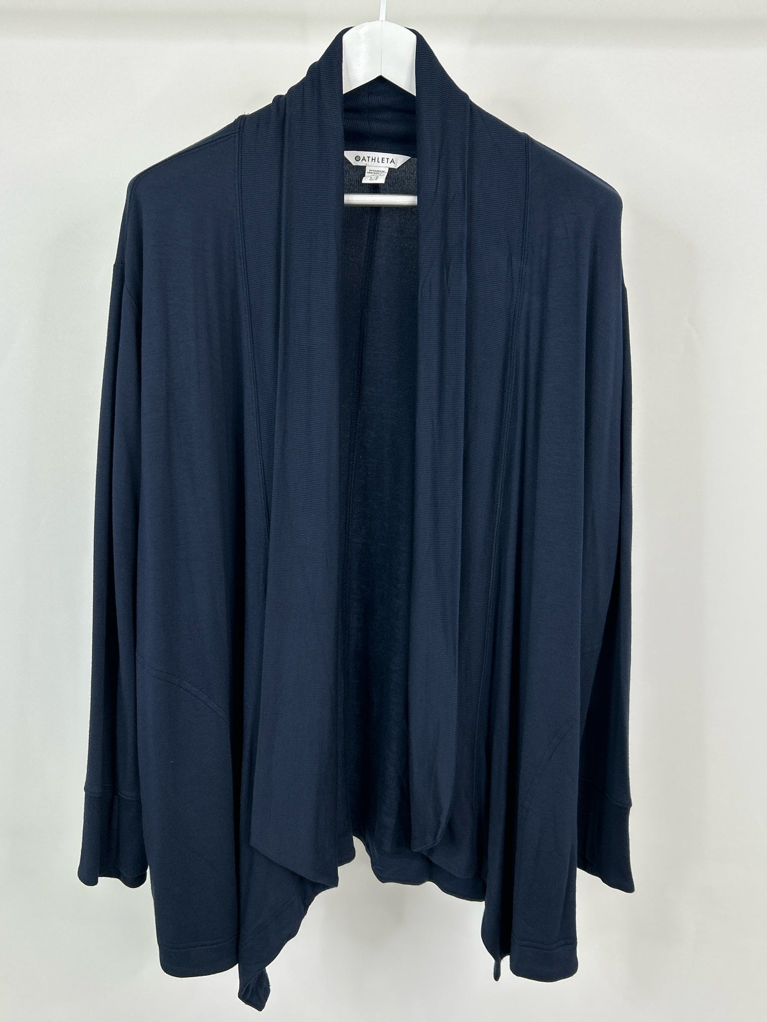 ATHLETA NWT Size L Navy Women Cardigan