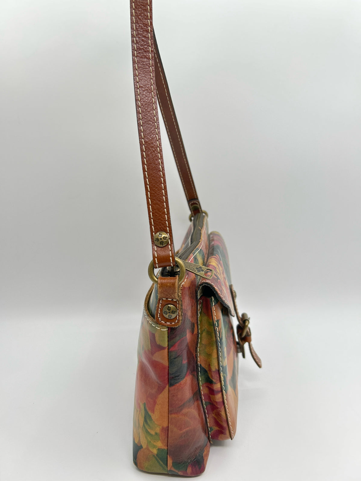 PATRICIA NASH Brown floral Women Purse