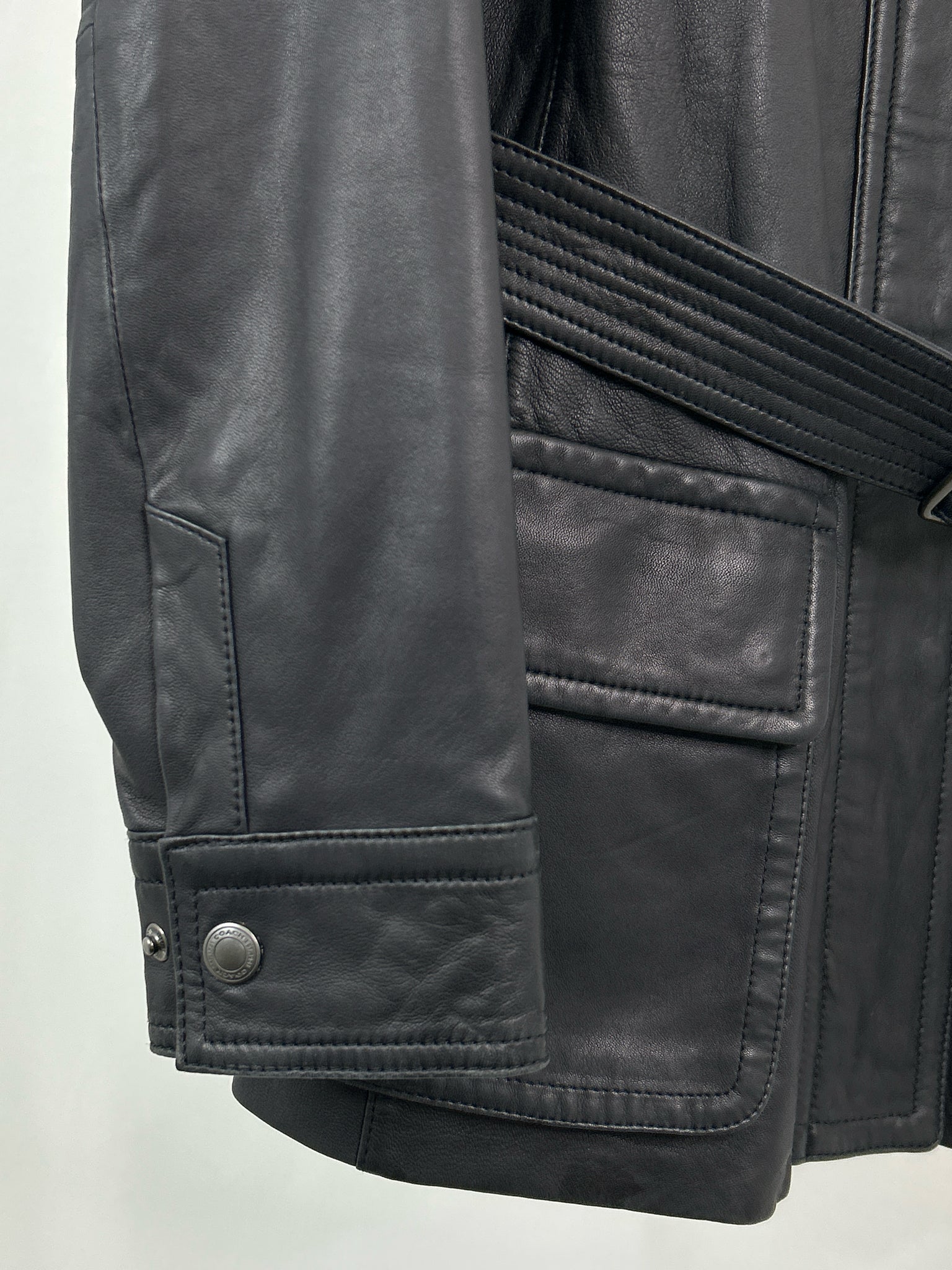 COACH Size S Navy Women Jacket