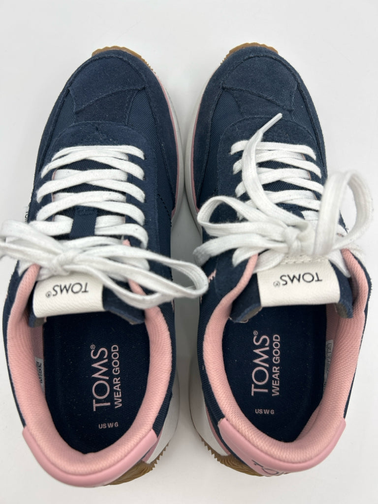 TOMS Size 6 Blue Women's Sneakers