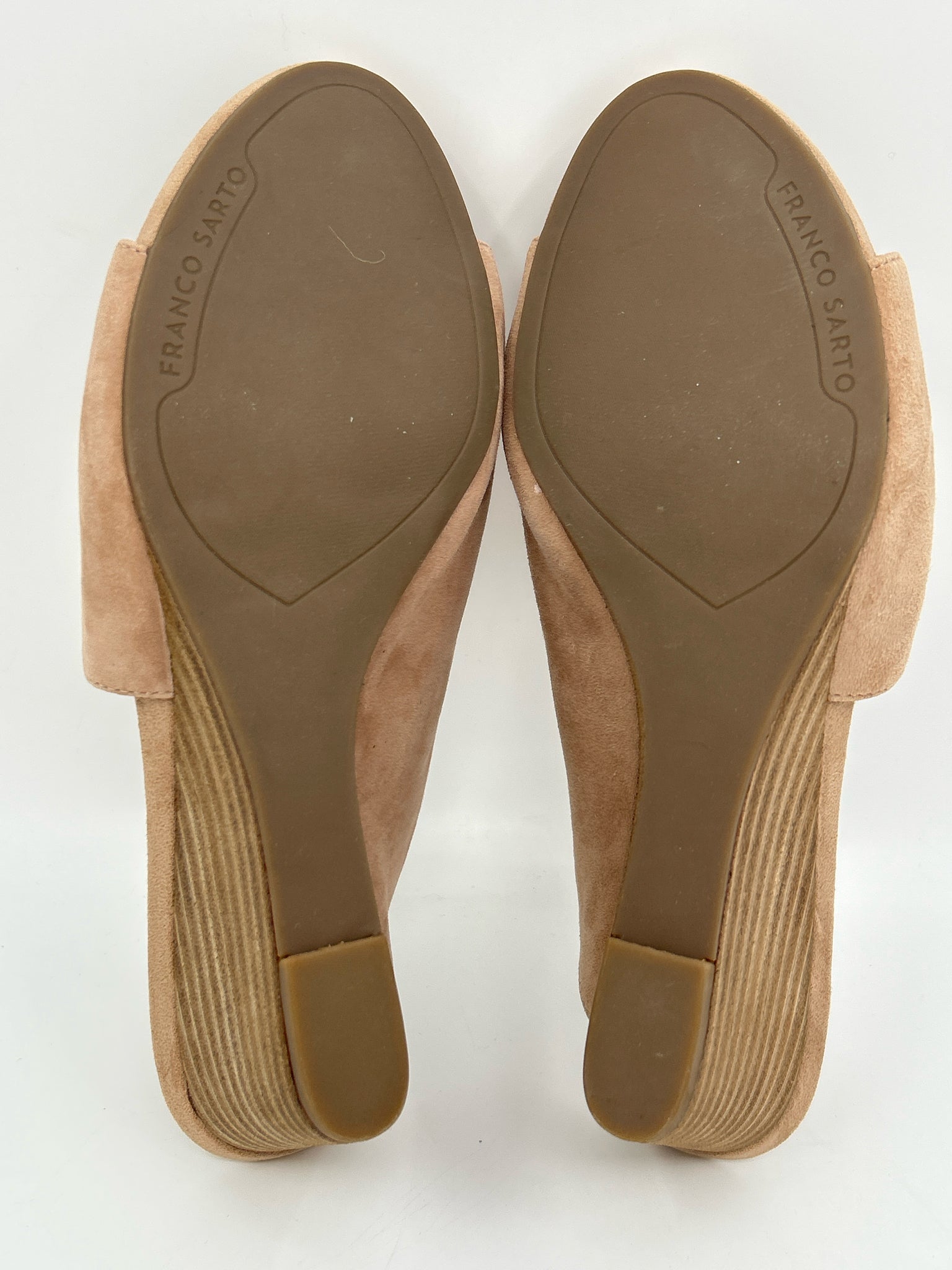 FRANCO SARTO Size 8.5M Taupe Women Sandal