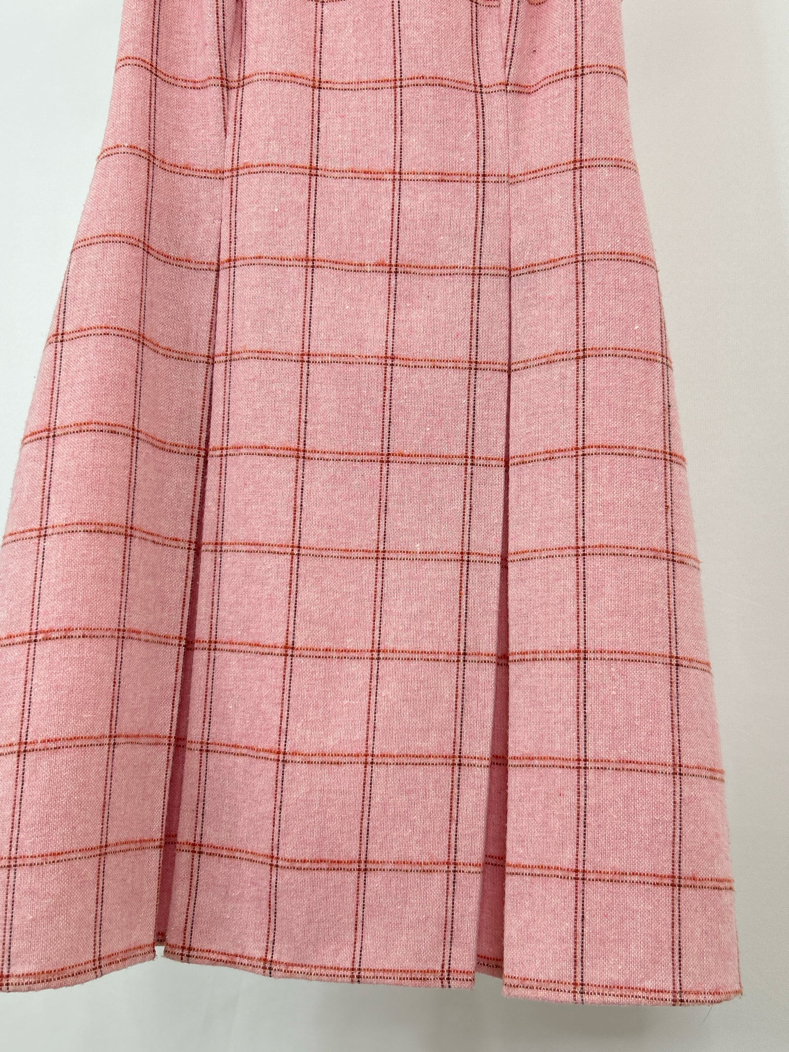 JULIE BROWN Size 2 Pink plaid Women Dress