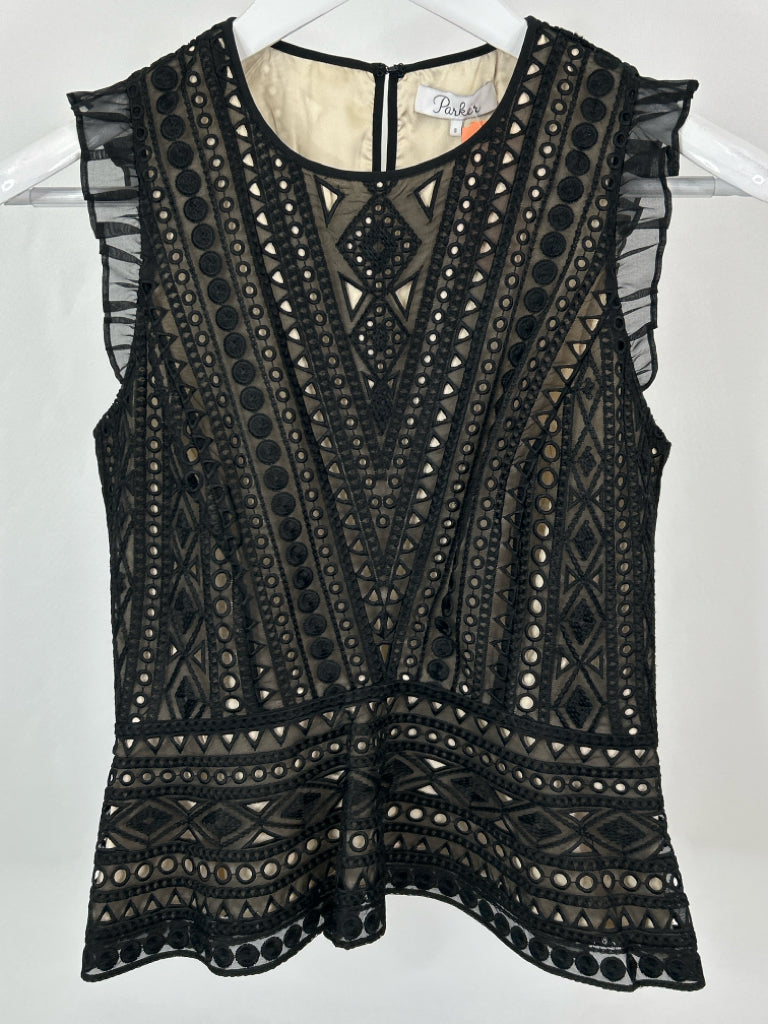 PARKER Size S Black Top