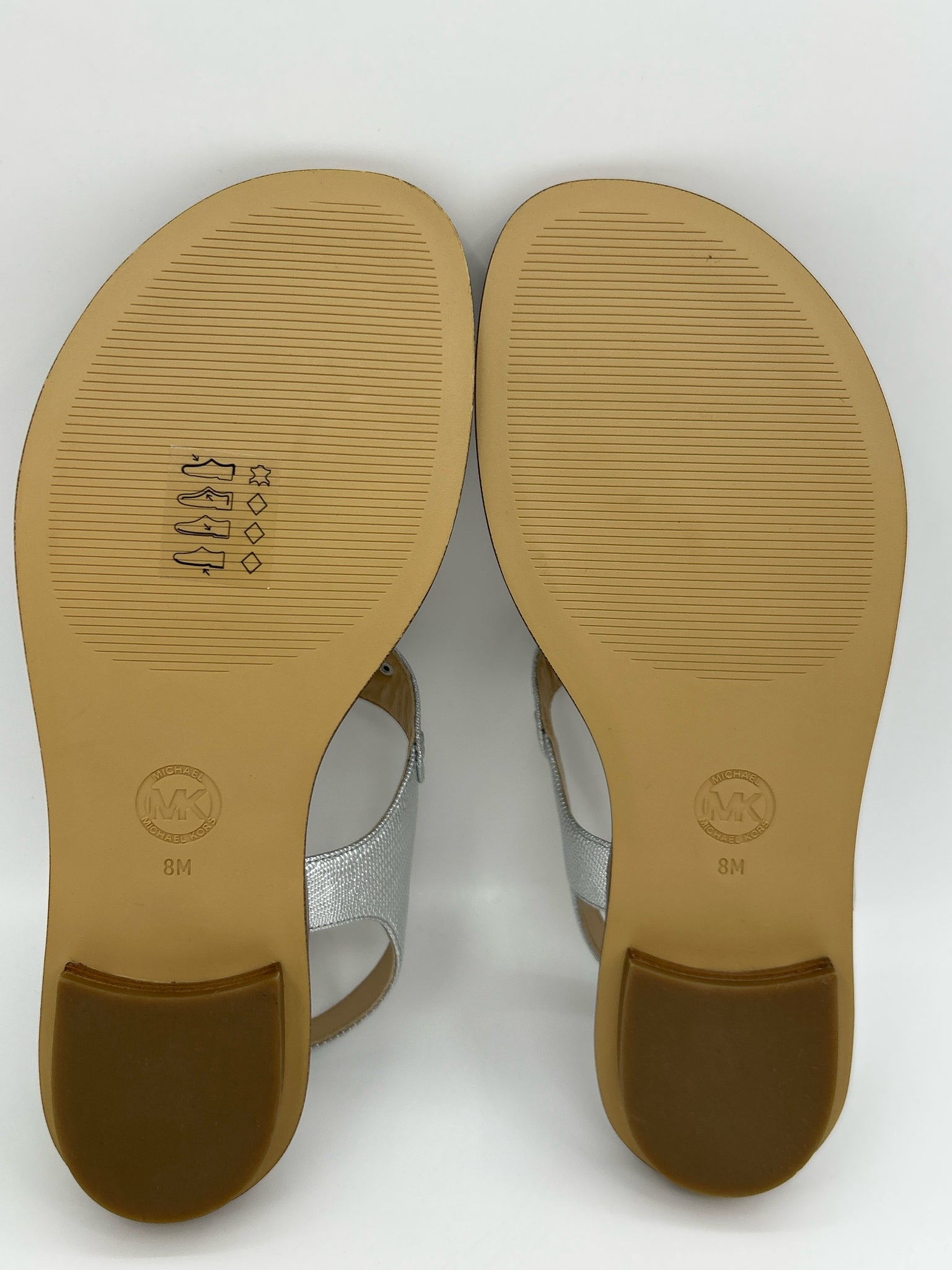 MICHAEL MICHAEL KORS Size 8M Silver Women Sandal