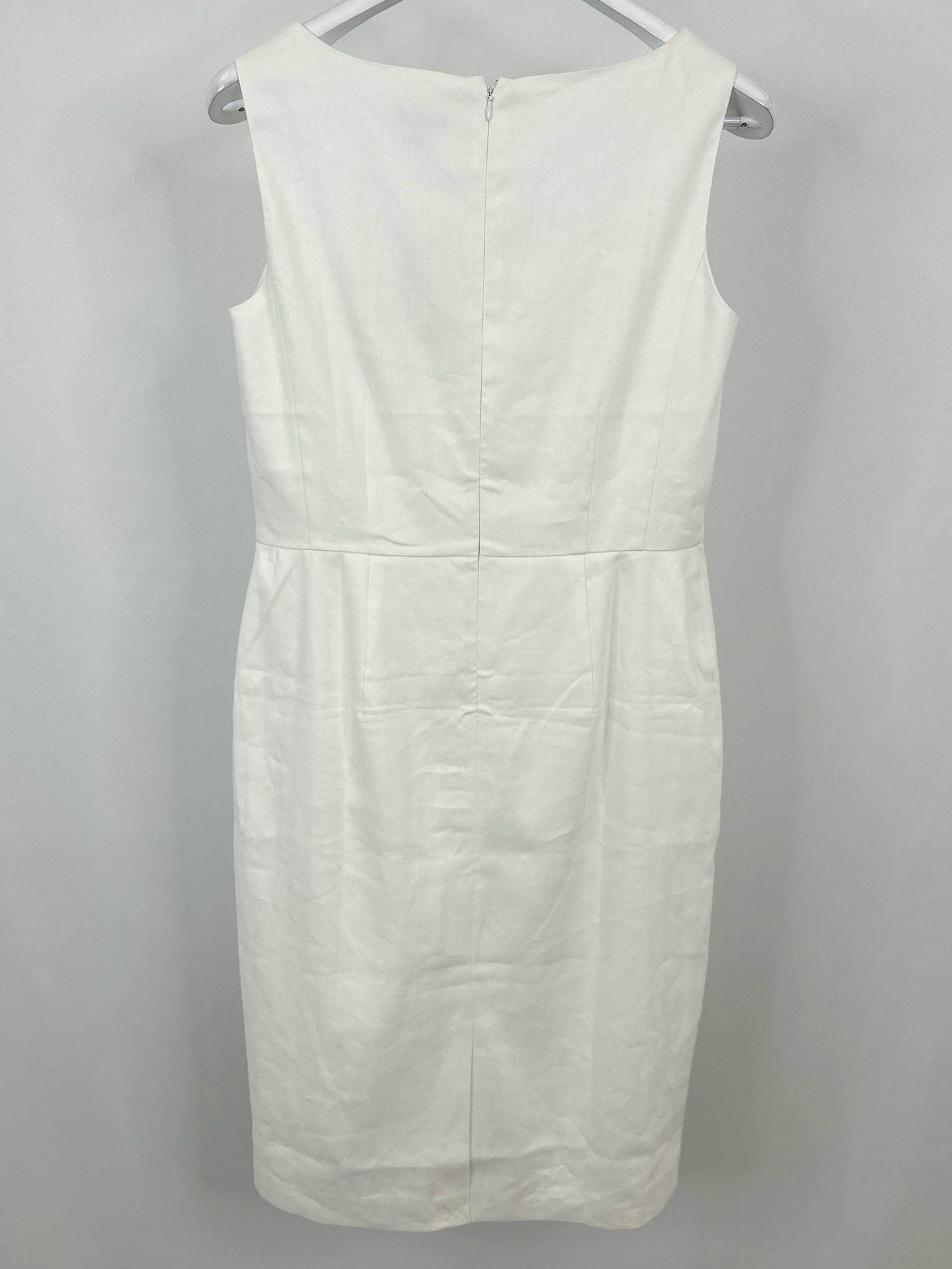 ANN TAYLOR Size 10 White Women's Dress
