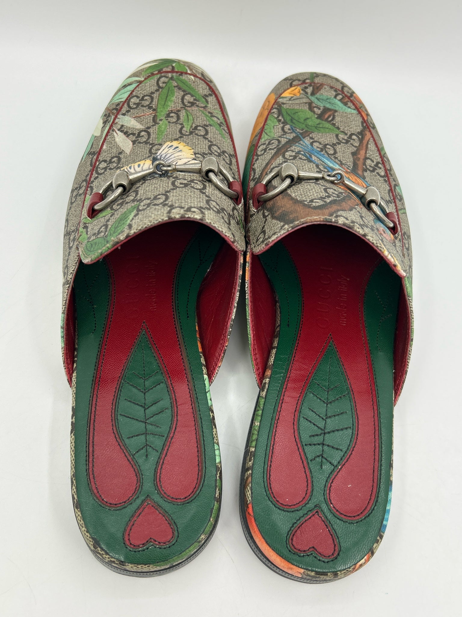 GUCCI Size 9/9.5 Multi-Color Women Flats