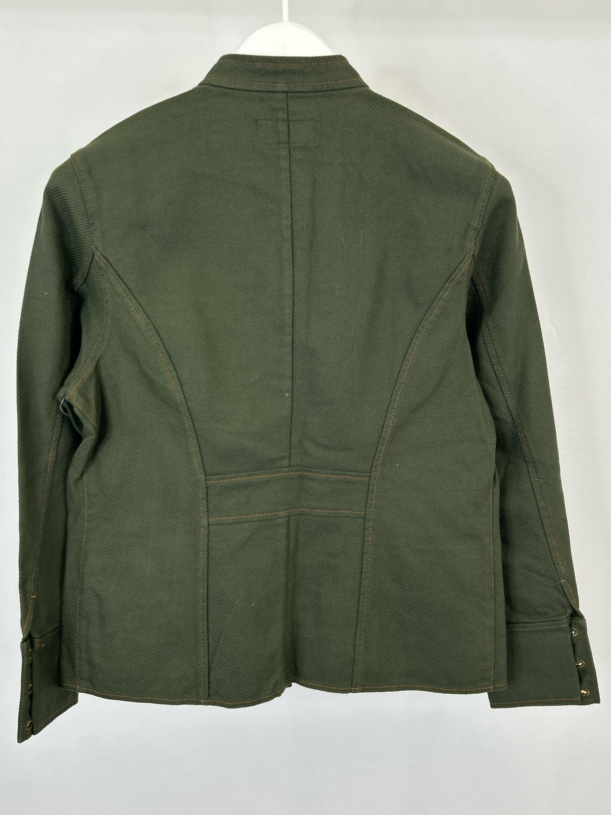 RYAN MICHAEL Size M ARMY GREEN Women Jacket