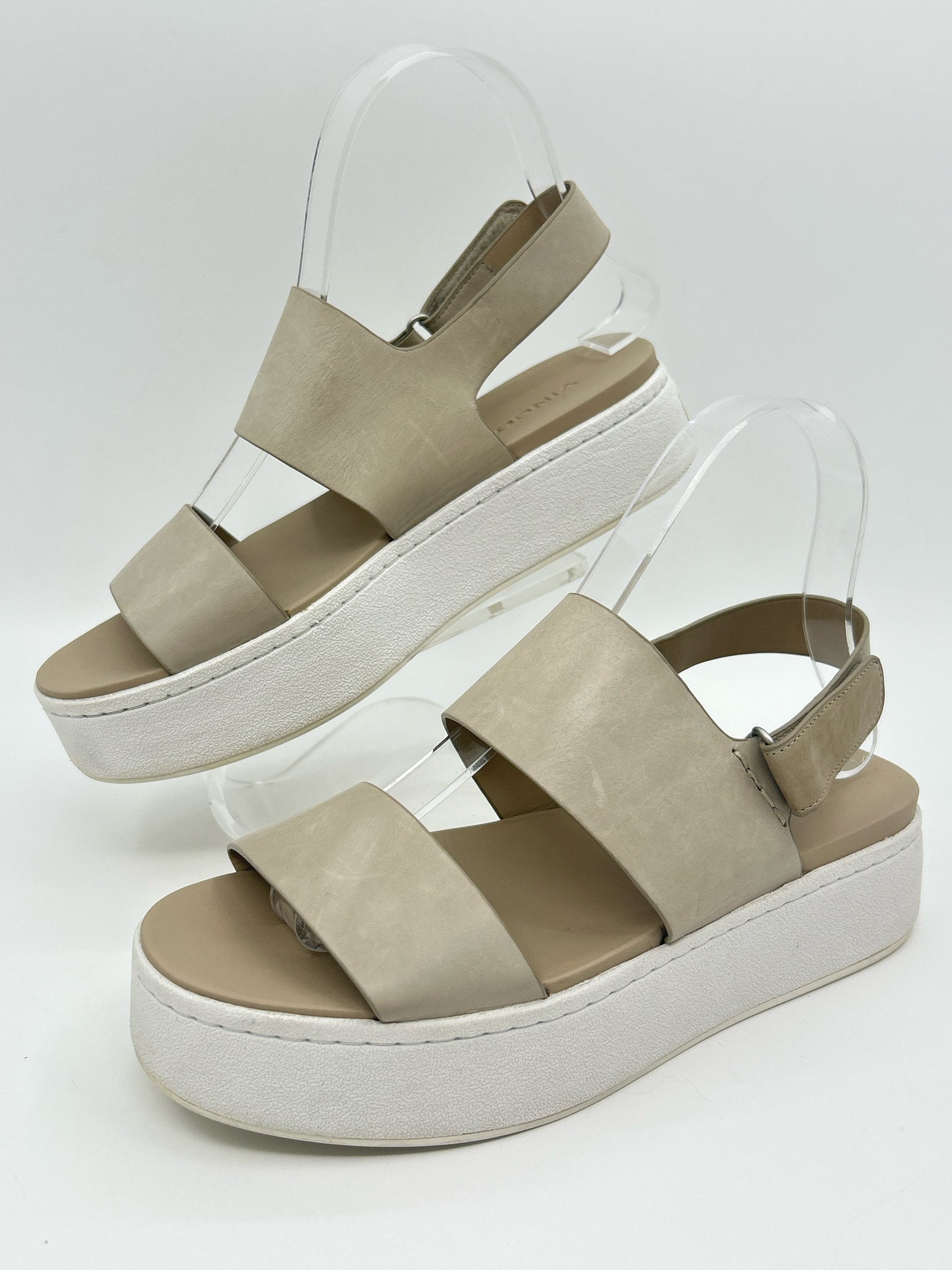 VINCE Size 7M Taupe Women Sandal