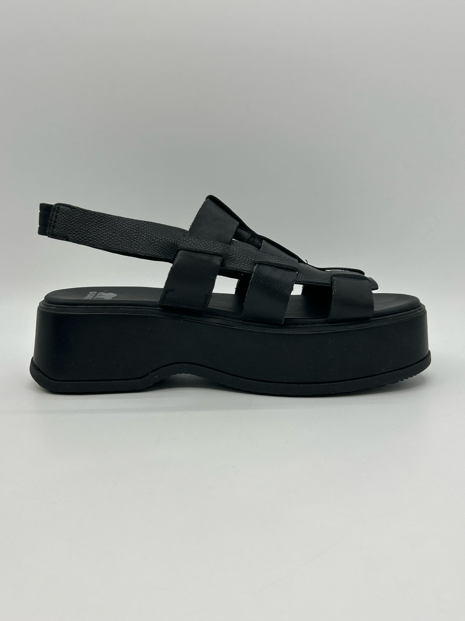 SOREL Size 9.5 Black Women Sandal