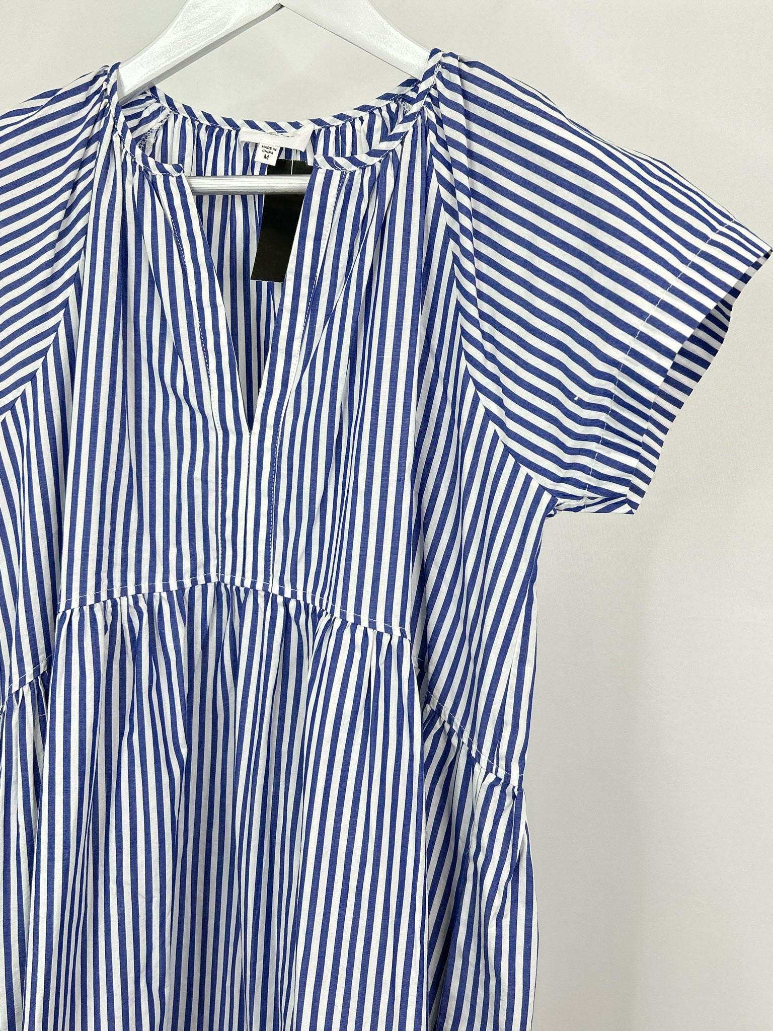 Anniewear Size M blue and white Women Dress