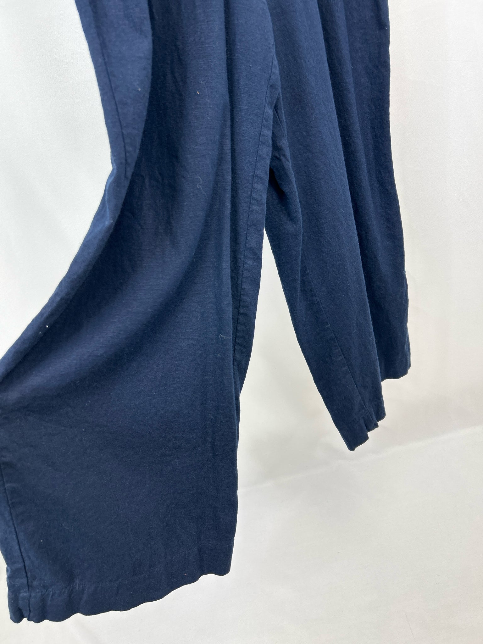 LOFT Size 12 Navy Women Jumpsuit