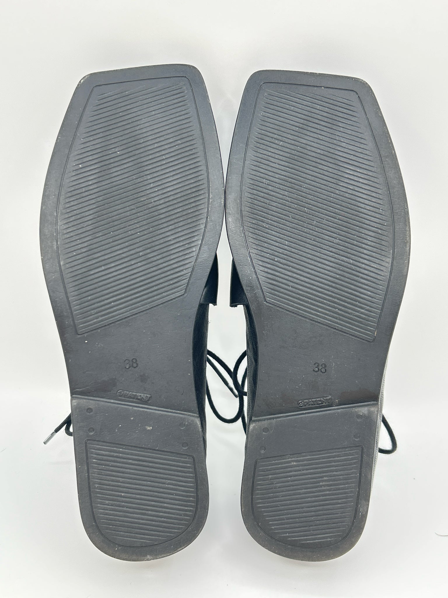 Papucei Size 38 Black Women Flats