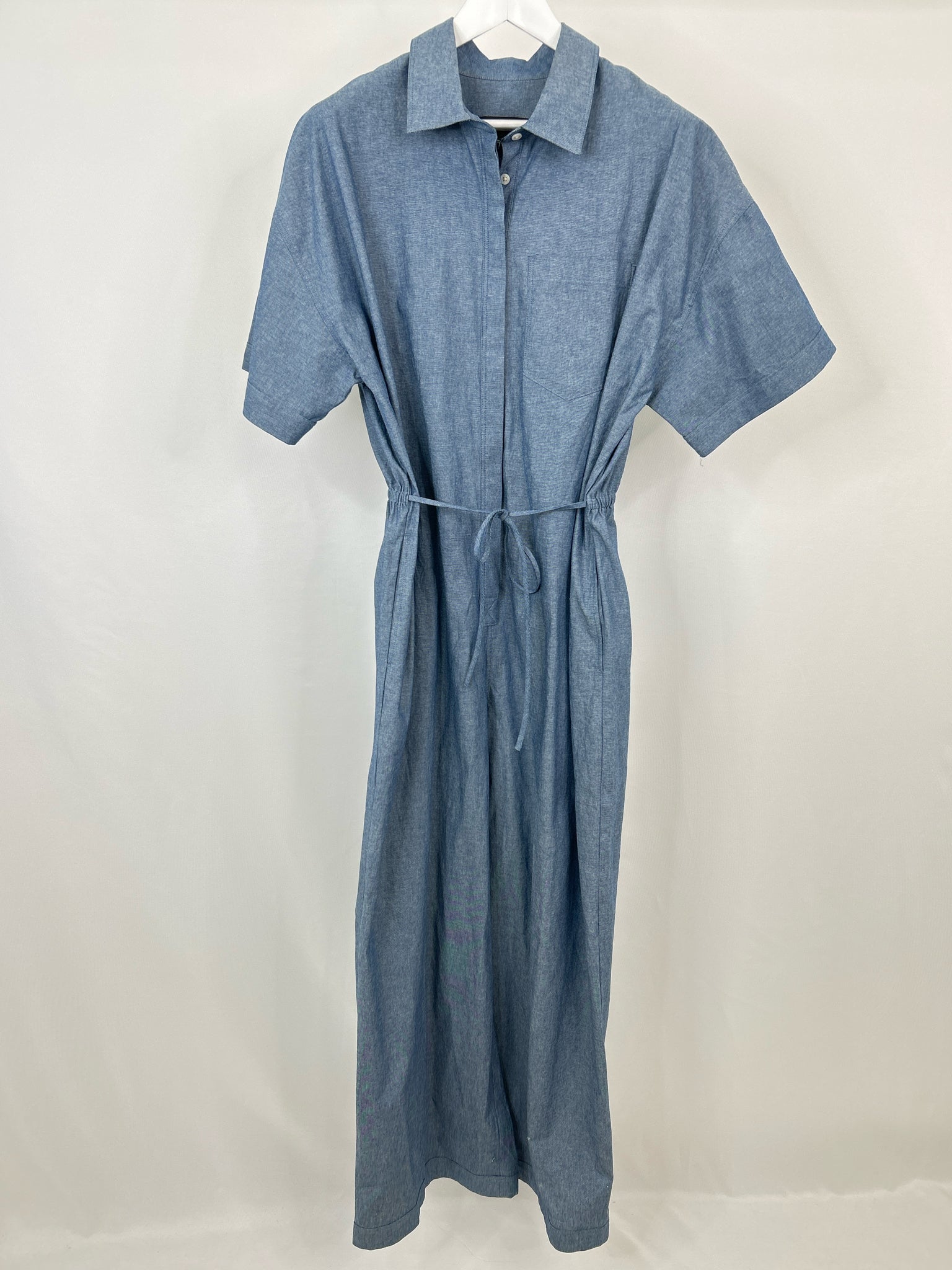 BANANA REPUBLIC Size 16 Blue Women Jumpsuit