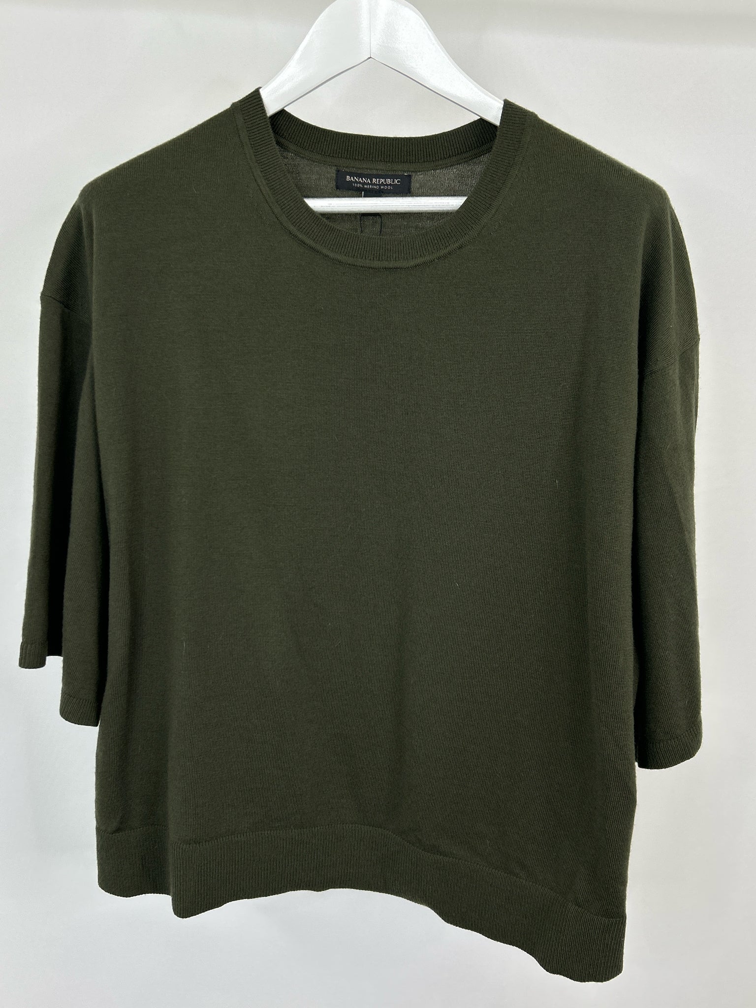 BANANA REPUBLIC Size XL Dark Green Women Sweater