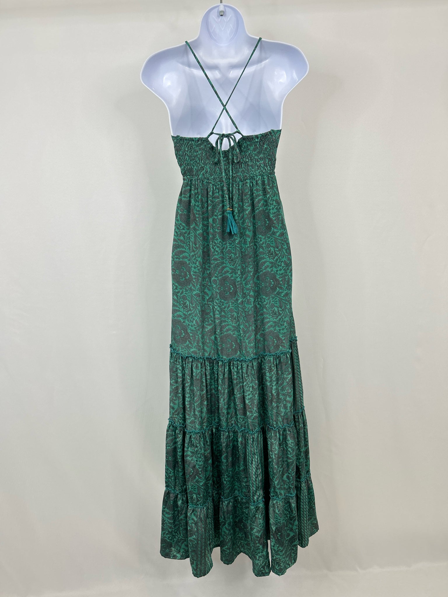 Perry Walker Size S Teal and Taupe Women Dress