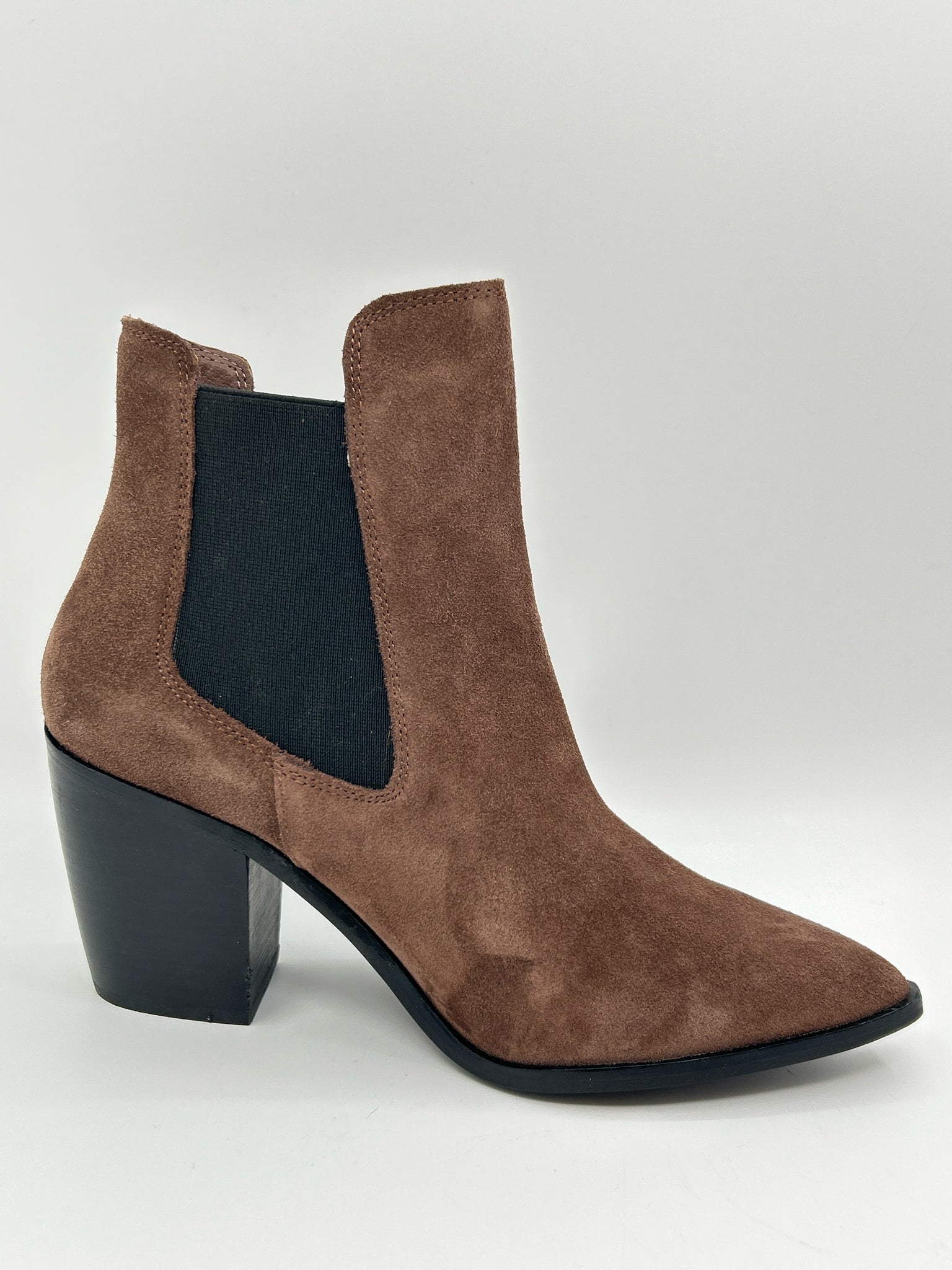 CHINESE LAUNDRY Size 9 Brown and Black Women Booties