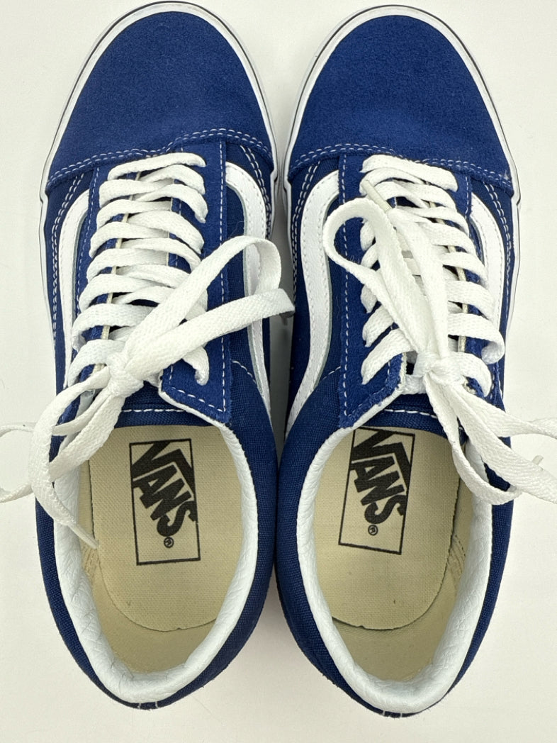 VANS Size 8 Blue Sneakers