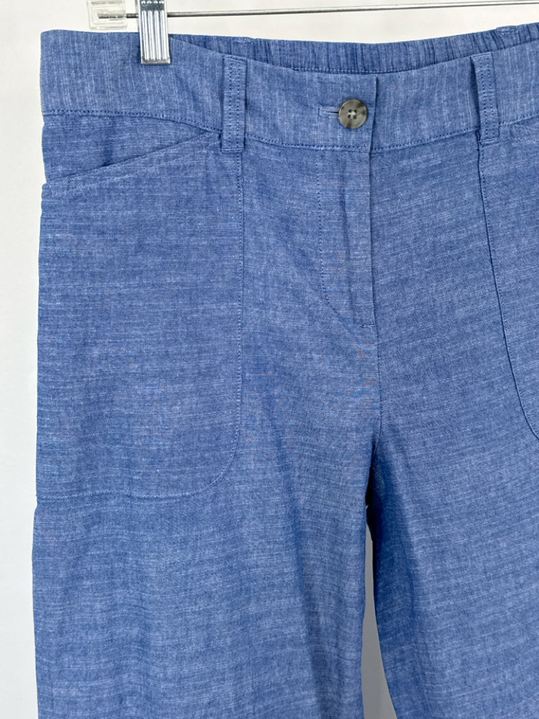 TALBOTS NWT Size 10 Blue Women Pants