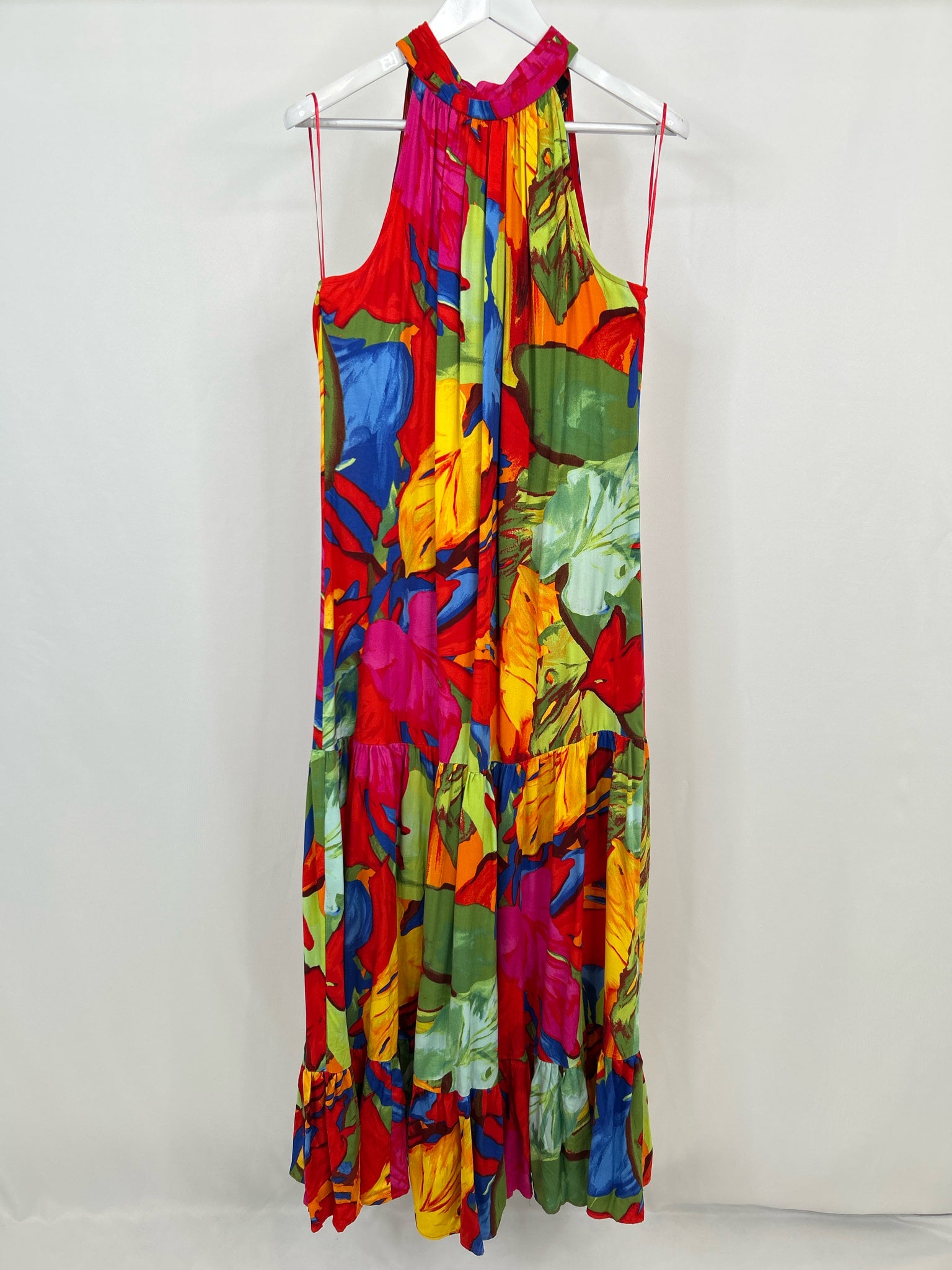 MSK Size L Multi-Color Women Dress