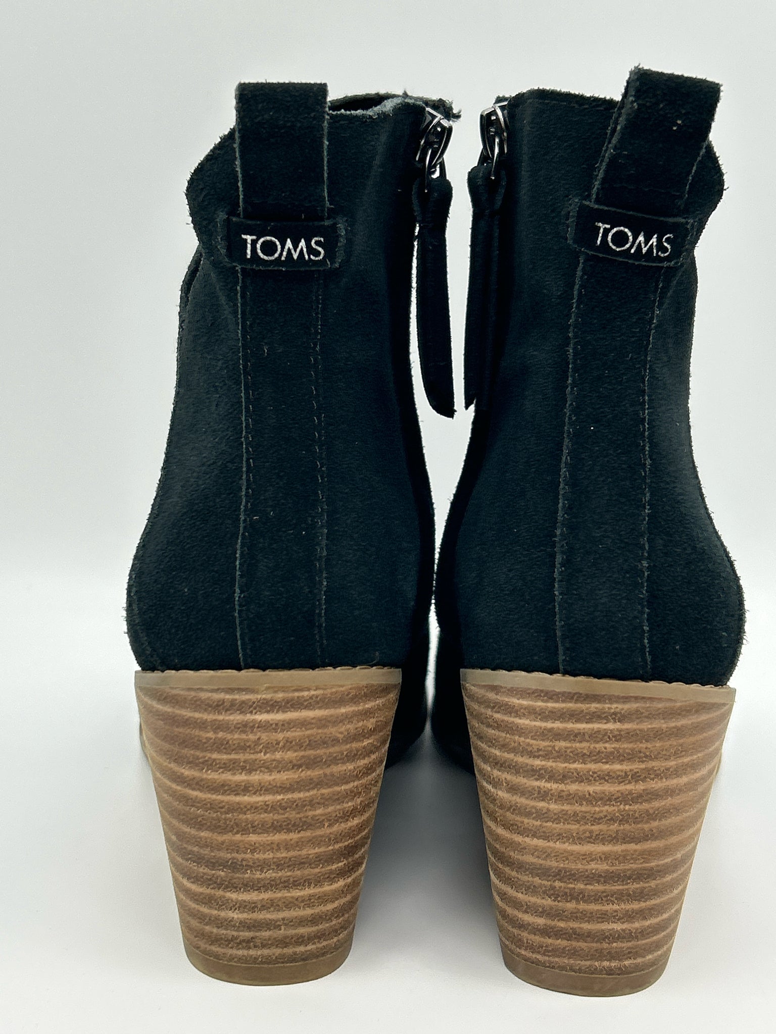 TOMS Size 10 Black Women Booties