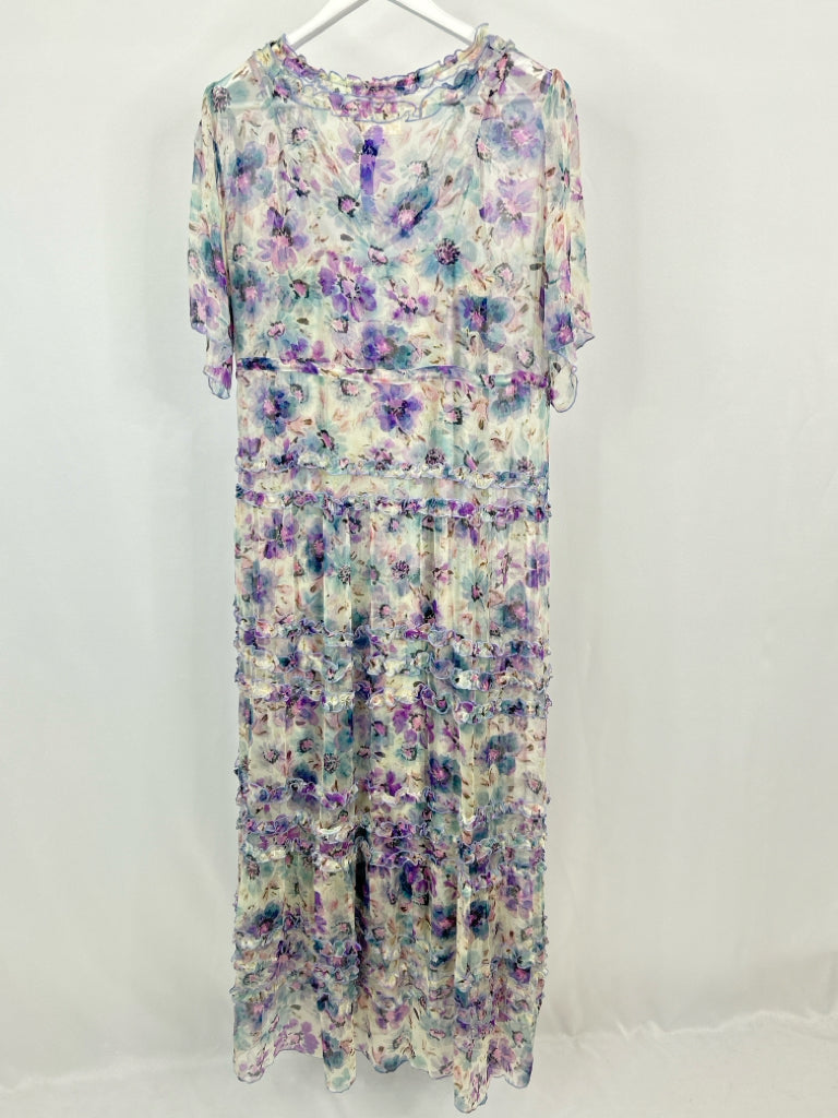 JOHNNY WAS Size S FLORAL PRINT Women's 2-Piece w/dress